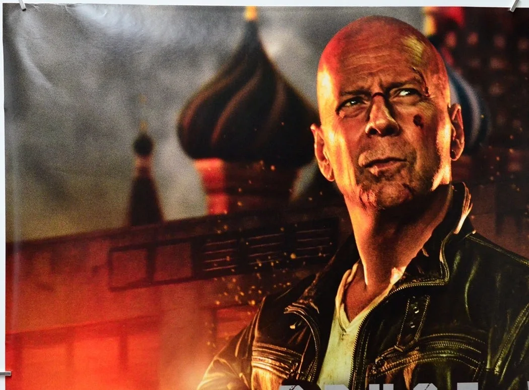 A GOOD DAY TO DIE HARD (2013) Original Quad Movie Poster - Bruce Willis (teaser), изображение 2