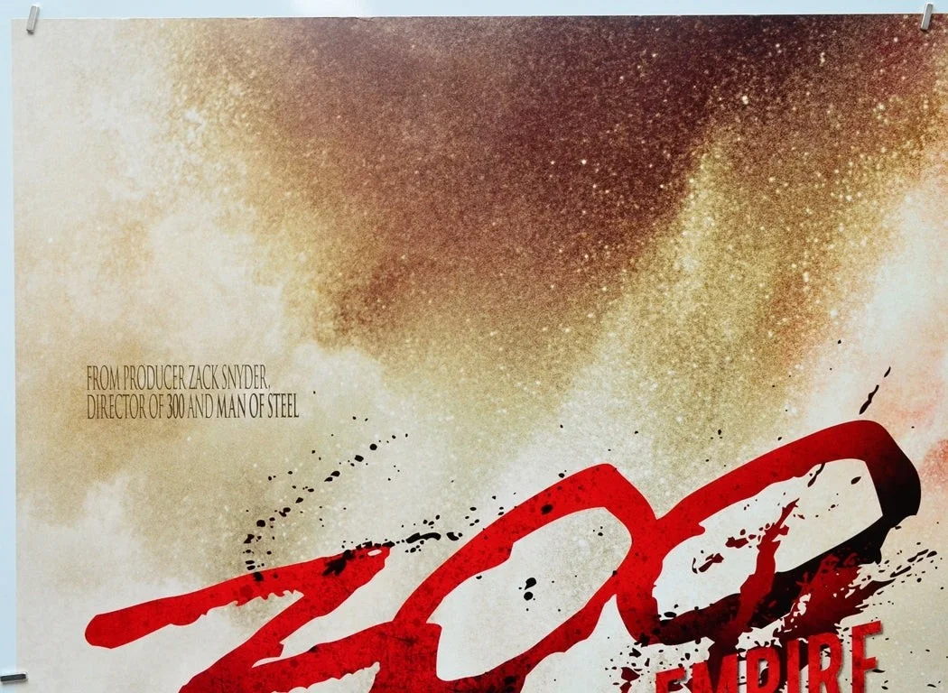 300 : RISE OF AN EMPIRE (2014) Original Quad Poster - Sullivan Stapleton (Vrs 1), image 2