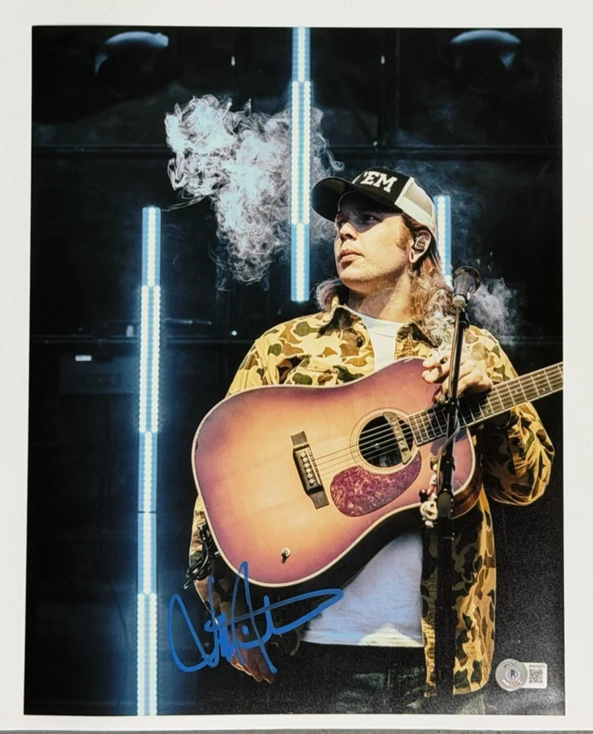 Billy Strings Signed 11x14 Photo BAS Beckett Certified Jam Bluegrass Guitar Auto, image 2