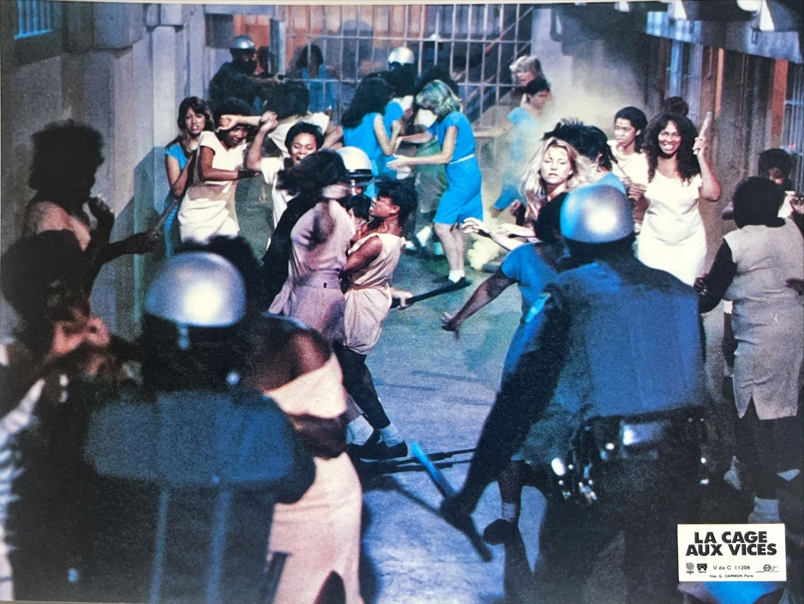 Lobby Card Set (11): "The Naked Cage" WIP, изображение 4