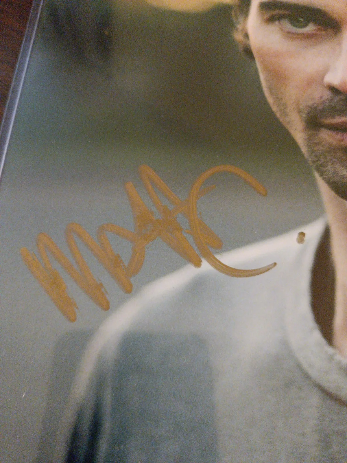 Matt Cohen — SUPERNATURAL-Matt Cohen Young John Hand Signed Autograph Glossy 8x10 Clear Cover, image 2