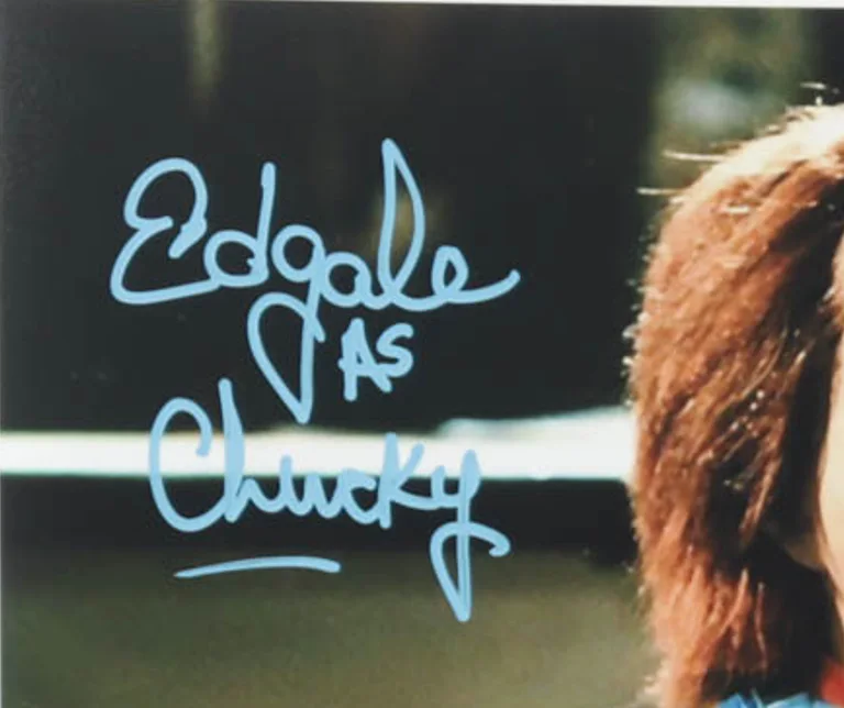 ED GALE — ED GALE 'AS Chucky' Signed Childs Play 8x10 Photo (JSA Basic COA), image 2