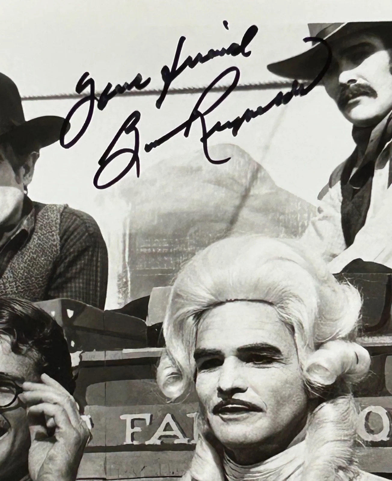 PETER BOGDANOVICH + BURT REYNOLDS—SIGNED Nickelodeon PHOTO•Deliverance•What’s Up, изображение 3