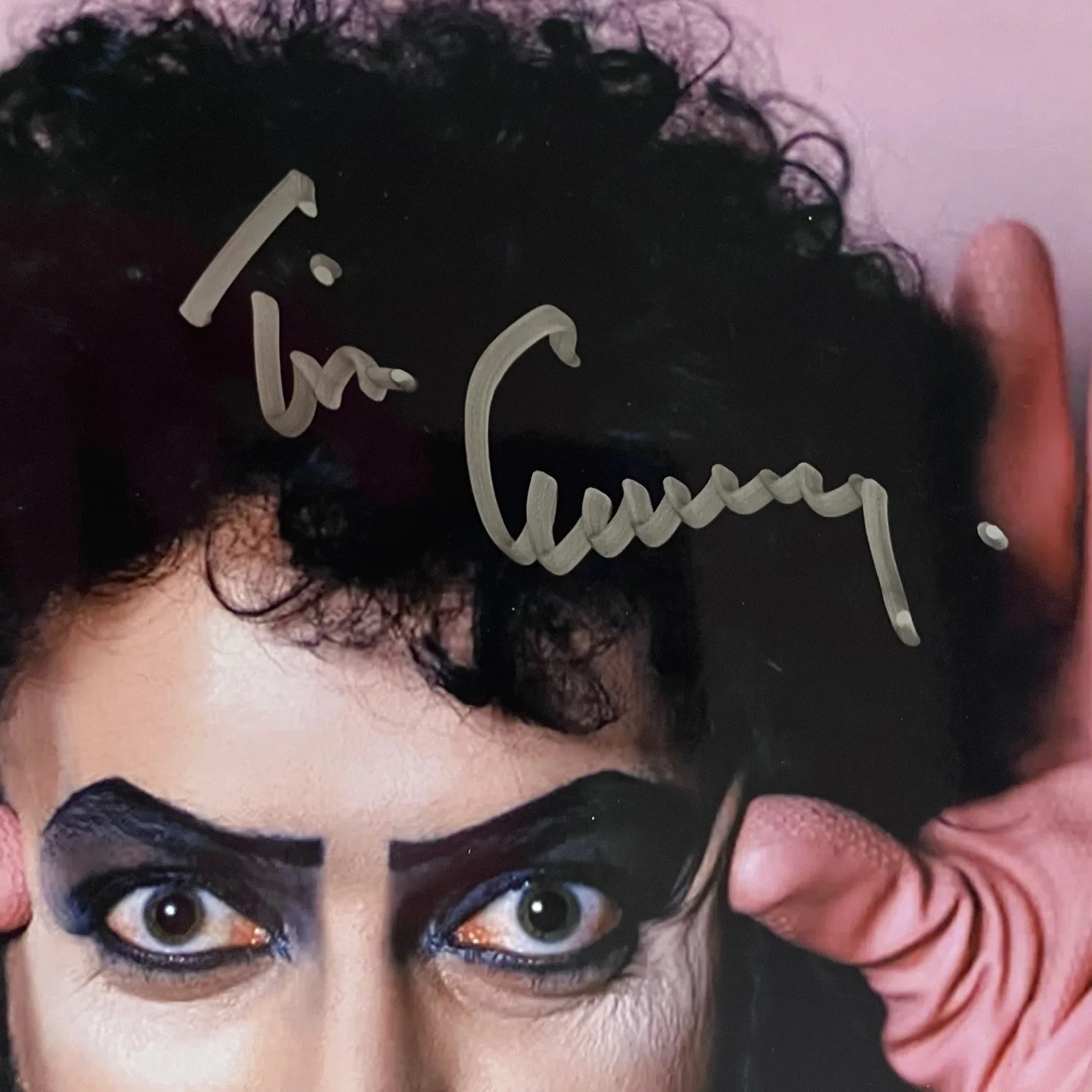 Tim Curry — ROCKY HORROR PICTURE SHOW Signed 8x10 / TIM CURRY as Frank-N-Furter / MICK ROCK, изображение 5