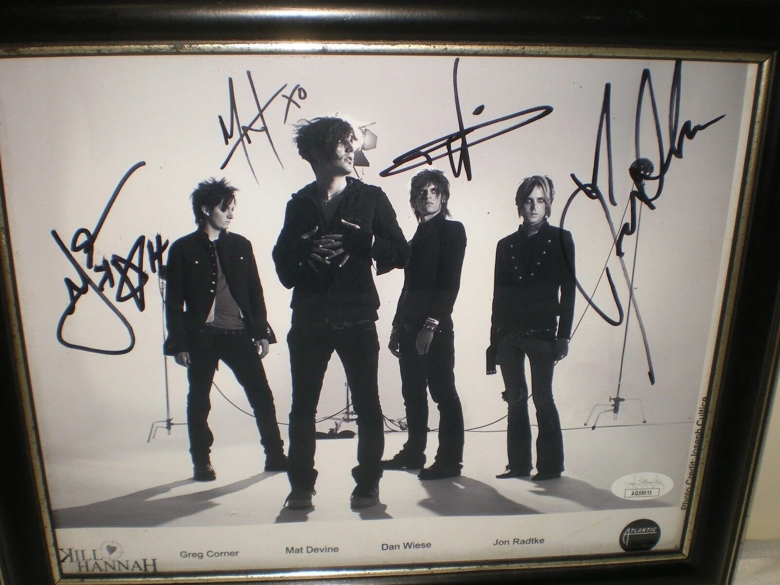 RARE Kill Hannah Signed Autograph Atlantic Photo Poster JSA Letter LOA COA, image 5