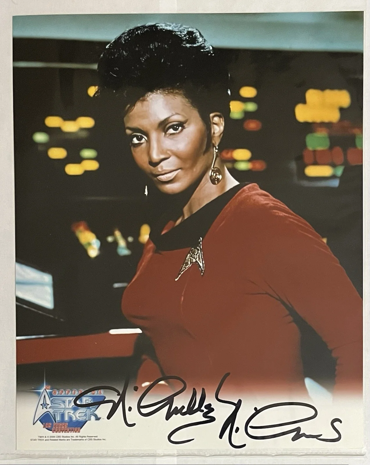 Nichelle Nichols — Nichelle Nichols as Uhura on Star Trek Original Series signed 8x10 photo CE AUTH, изображение 4