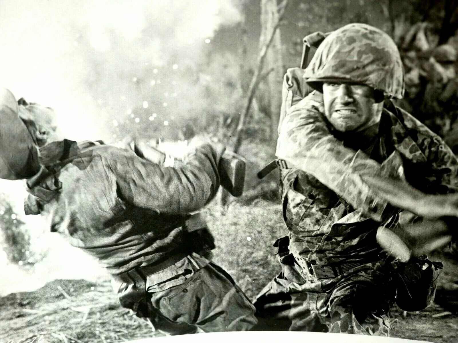 First To Fight Chad Everett Marilyn Devin Warner Bros Promo Lobby Photo 1967, изображение 2