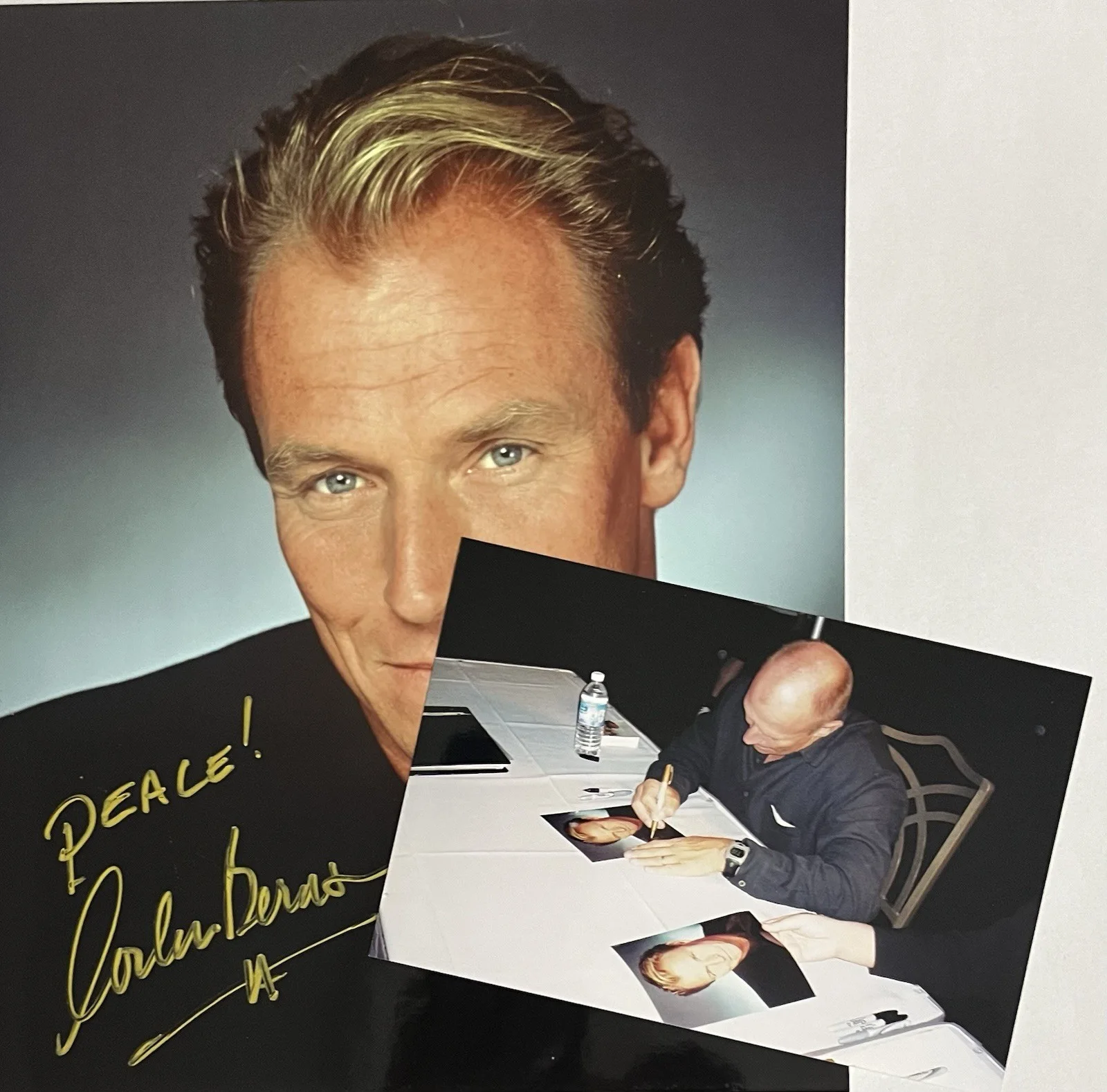 Corbin Bernsen — Corbin Bernsen LA Law, Psych, Star Trek 8x10 Signed Photo CE AUTHENTICITY, изображение 3