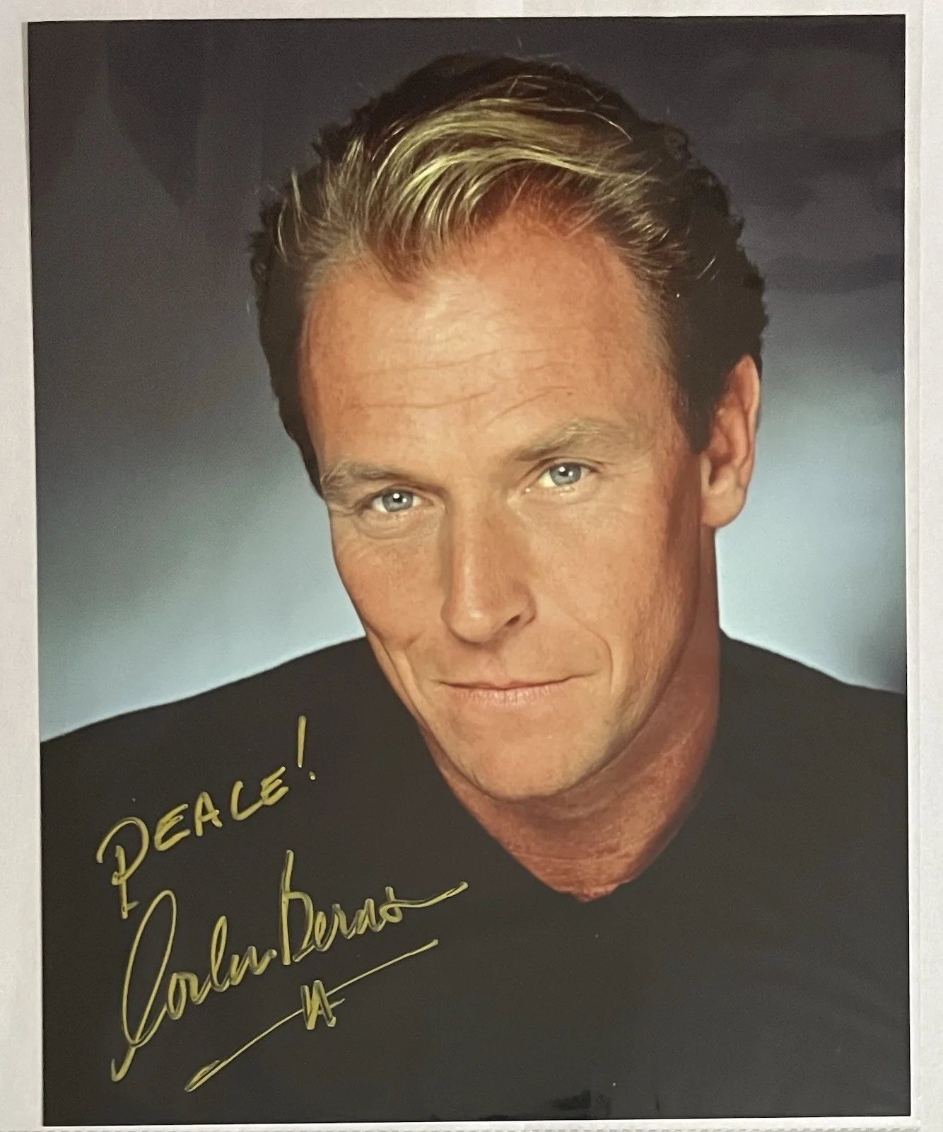 Corbin Bernsen — Corbin Bernsen LA Law, Psych, Star Trek 8x10 Signed Photo CE AUTHENTICITY, изображение 5