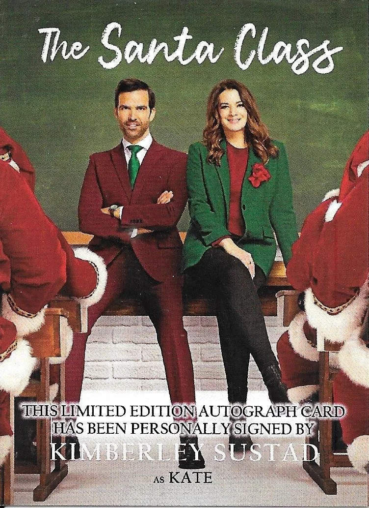 Kimberley Sustad — Kimberley Sustad as Kate in The Santa Class Signed Custom Card, image 2