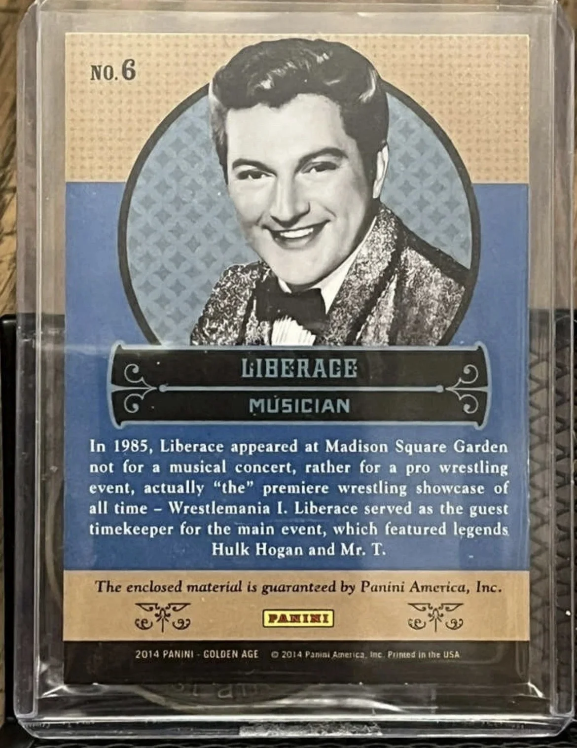 LIBERACE PSA CERT. SIGNED PHOTO w PIANO SKETCH & PERS WORN RELIC CARD, изображение 4