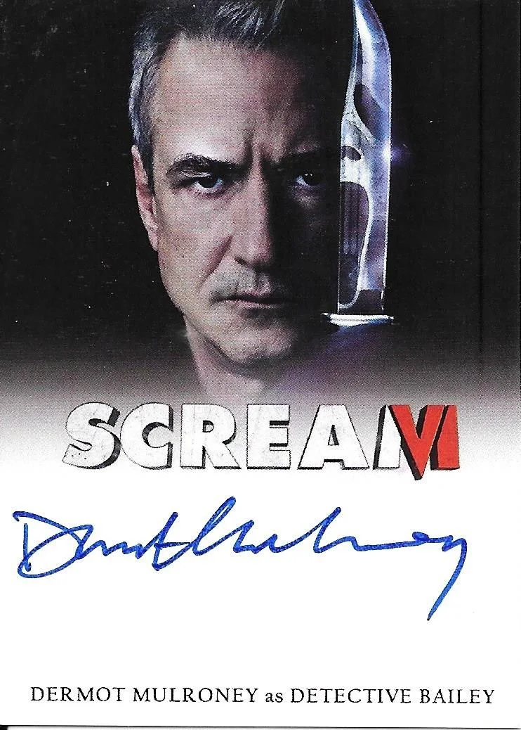 Dermot Mulroney — Dermot Mulroney as Detective Bailey in Scream VI Signed Custom Card