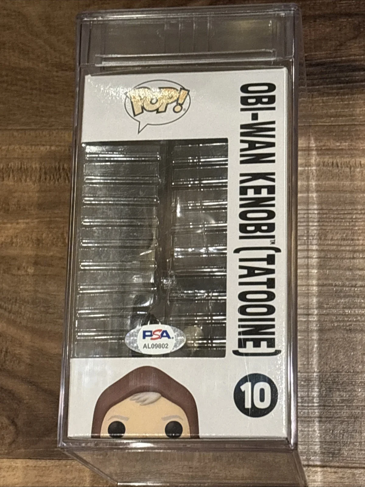 Ewan McGregor — Ewan McGregor Signed Funko Pop #10 Obi Wan Kenobi OPIX PSA Encased Authentic, image 2