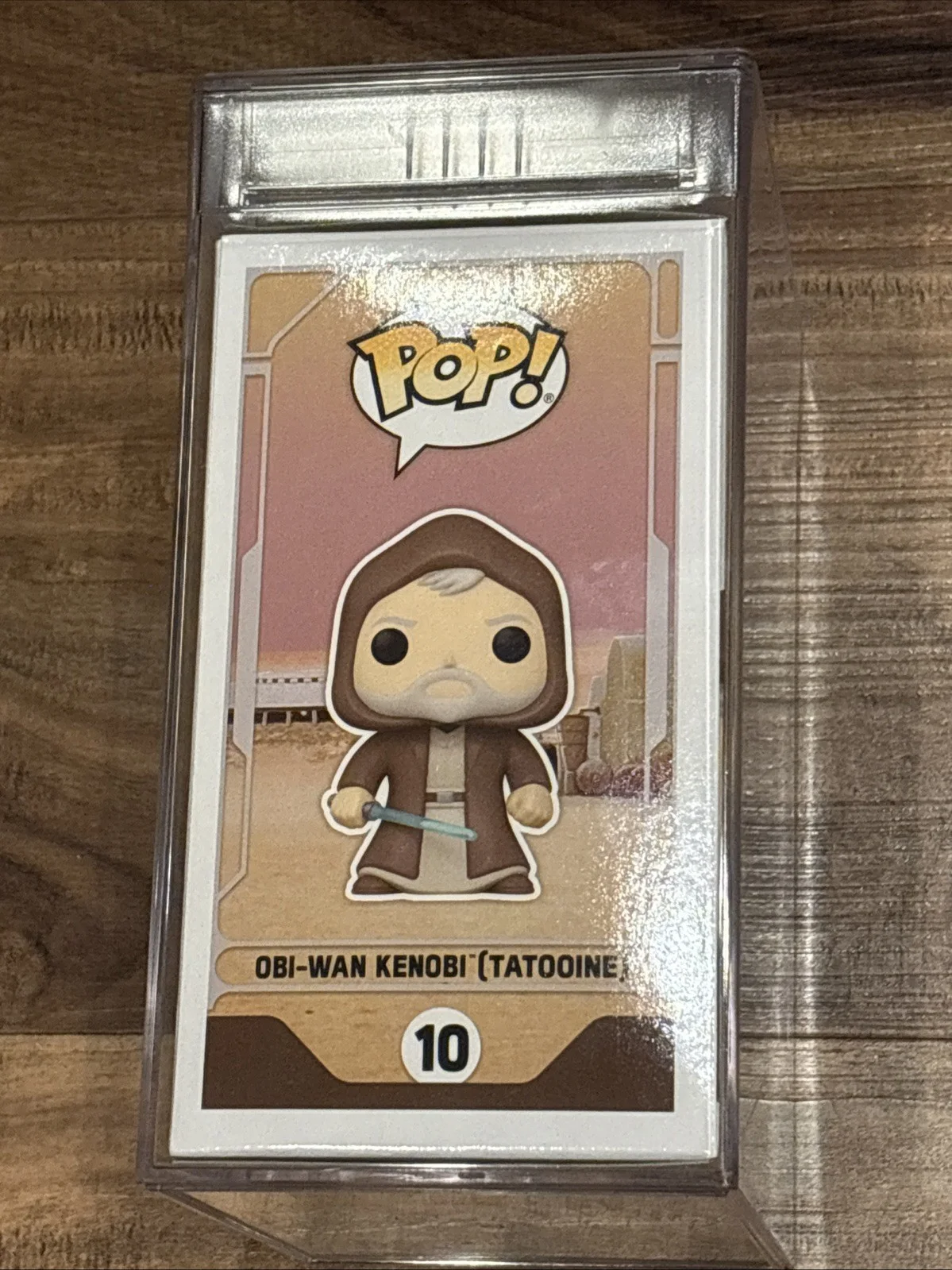 Ewan McGregor — Ewan McGregor Signed Funko Pop #10 Obi Wan Kenobi OPIX PSA Encased Authentic, image 4