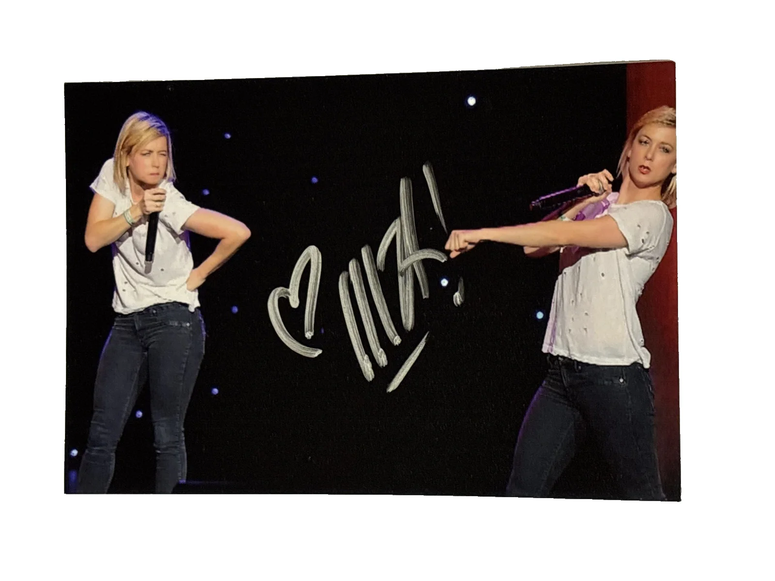 Iliza Shlesinger — ILIZA SHLESINGER Hand Signed 4x6 Photo COMEDIAN AUTOGRAPH Auto Actress
