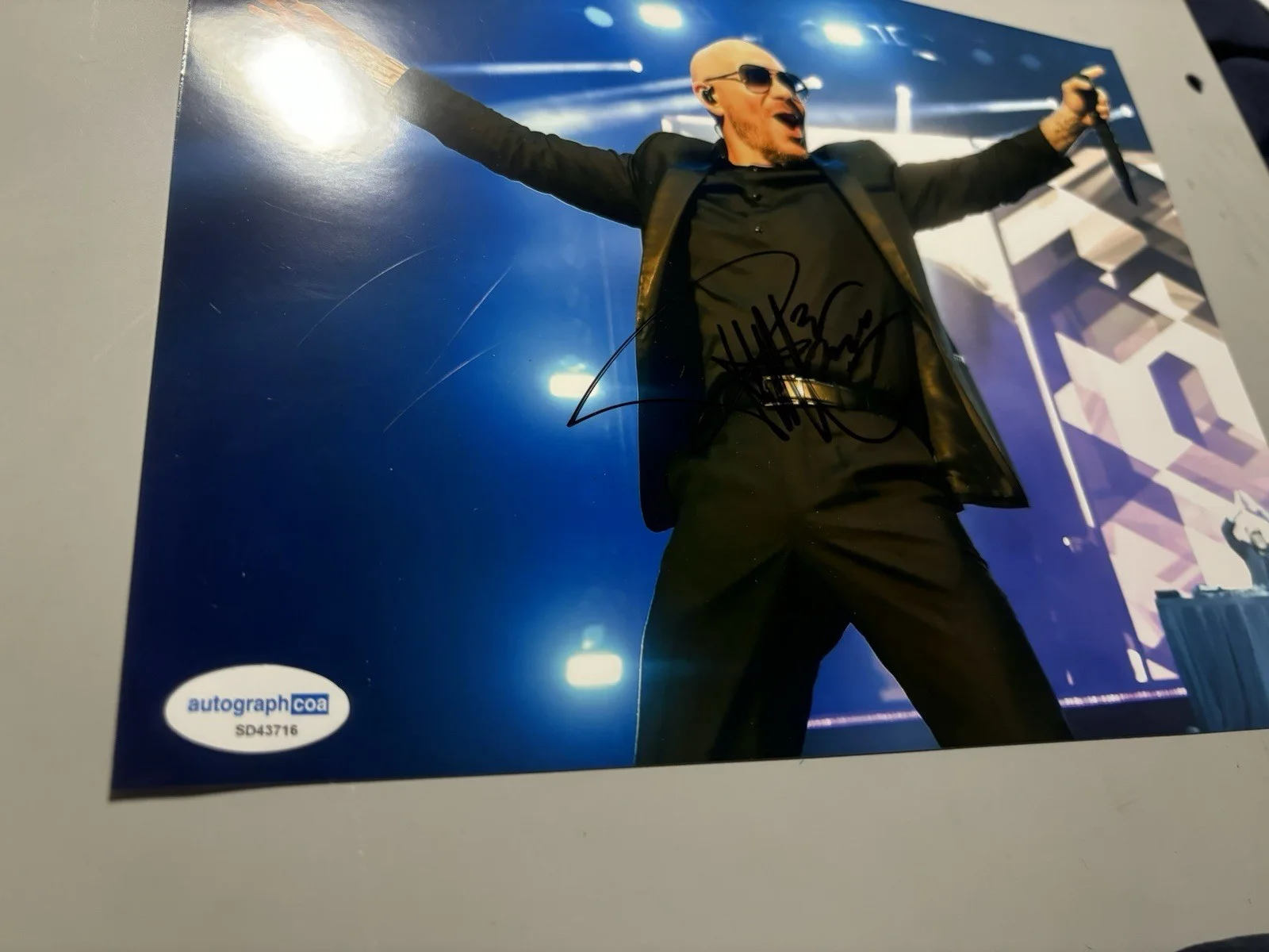 PITBULL RAPPER SIGNED AUTOGRAPHED 8X10 PHOTO LEGEND MR. 305 MIAMI ACOA CERT, изображение 2