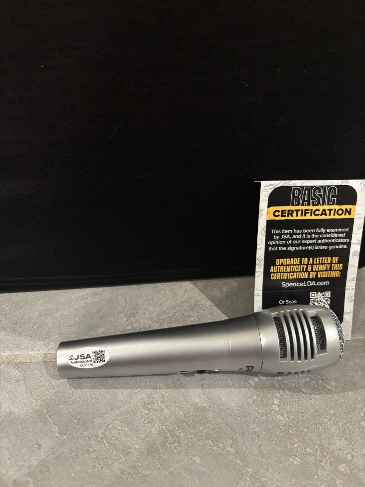 Schoolboy Q Rapper Signed Autograph Microphone JSA COA, image 2