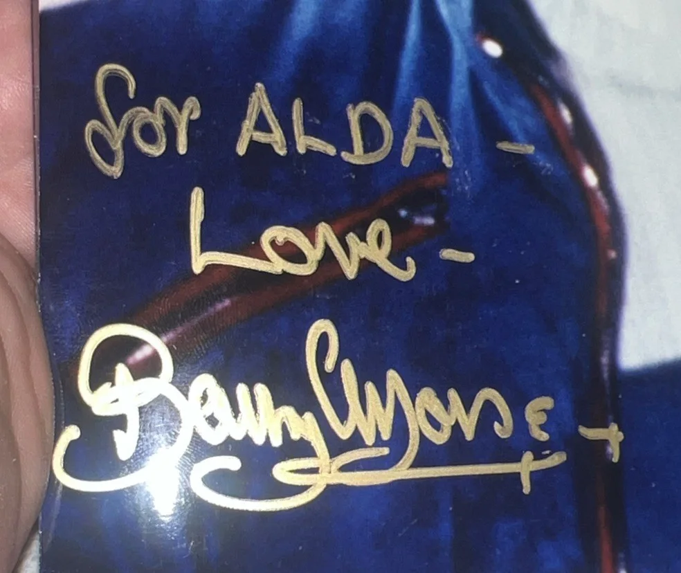 Barry Morse — Space: 1999 Professor Victor Berman "Authentic" Hand Signed by Barry Morse, image 2