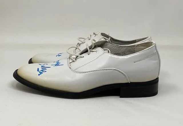 Angel Salazar Autographed Chi-Chi Scarface Bruno Homme Formal Shoes BAS, изображение 5