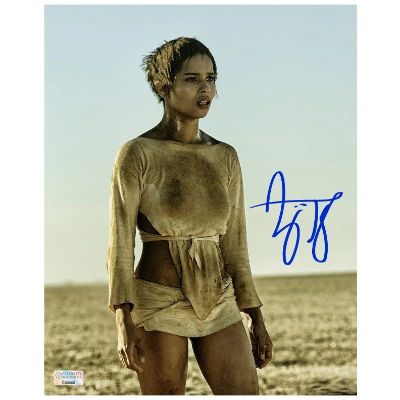 Zoe Kravitz — Zoe Kravitz Autographed 2015 Mad Max Fury Road Toast the Knowing 8x10 Photo