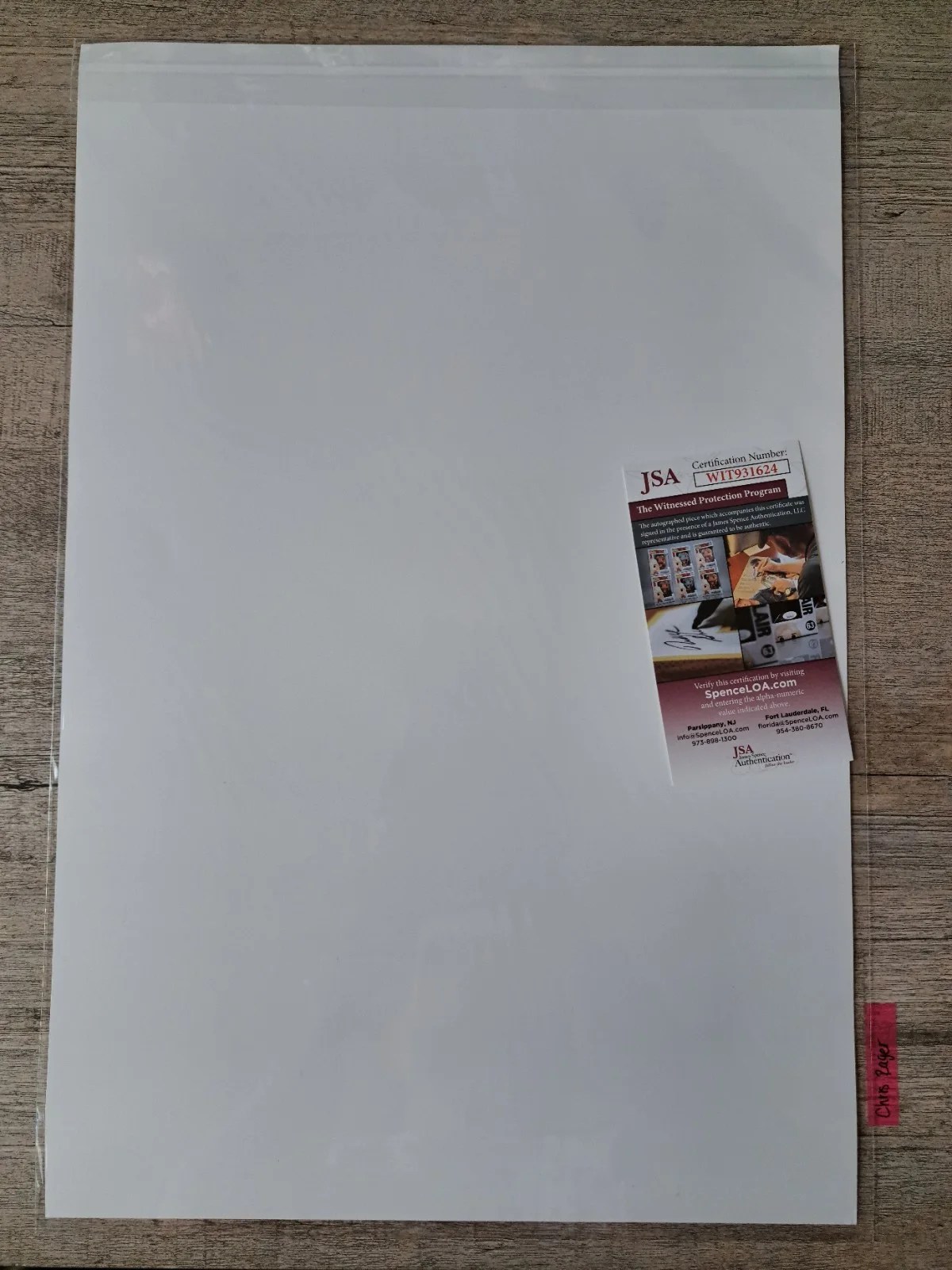 Mr. Satan Signed 18x12 Poster – Chris Rager – Dragon Ball – JSA Authenticated, image 4