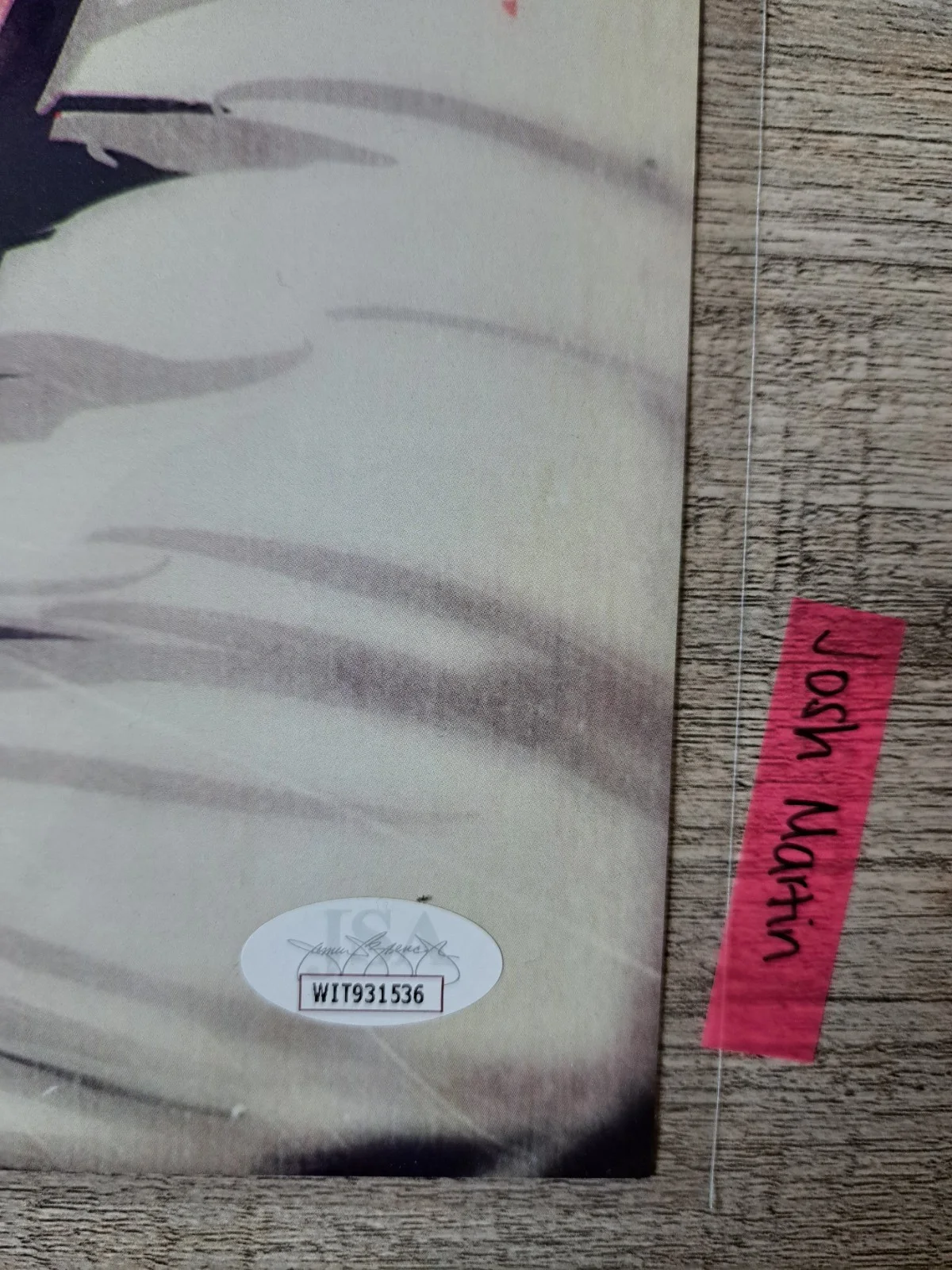 Majin Buu Signed 18x12 Poster – Josh Martin – Dragon Ball – JSA Authenticated, изображение 3