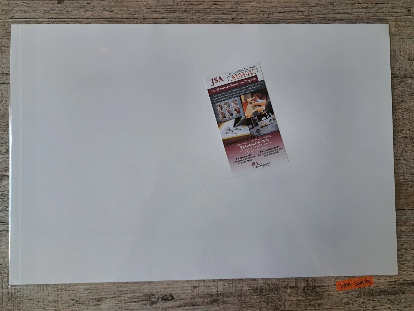 All For One Signed 18x12 Poster – John Swasey – My Hero Academia – JSA Authentic, изображение 4
