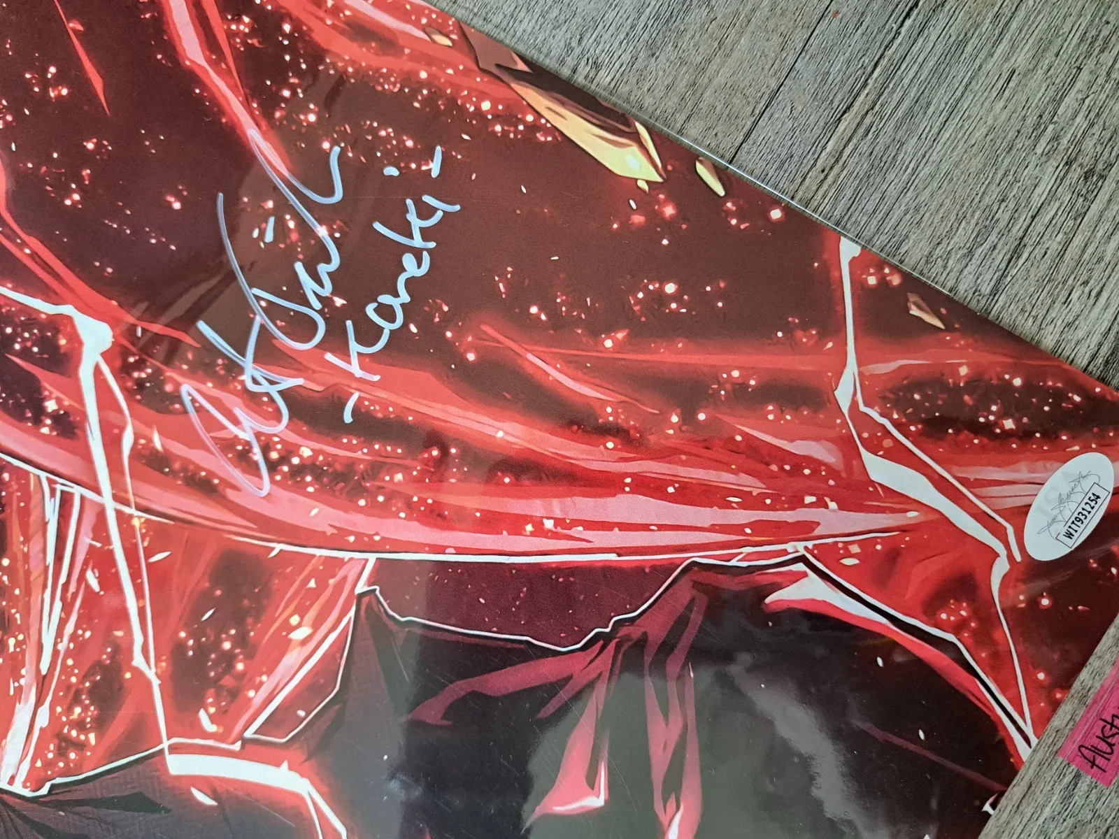 Ken Kaneki Signed 18x12 Poster – Austin Tindle – Tokyo Ghoul – JSA Authenticated, image 2