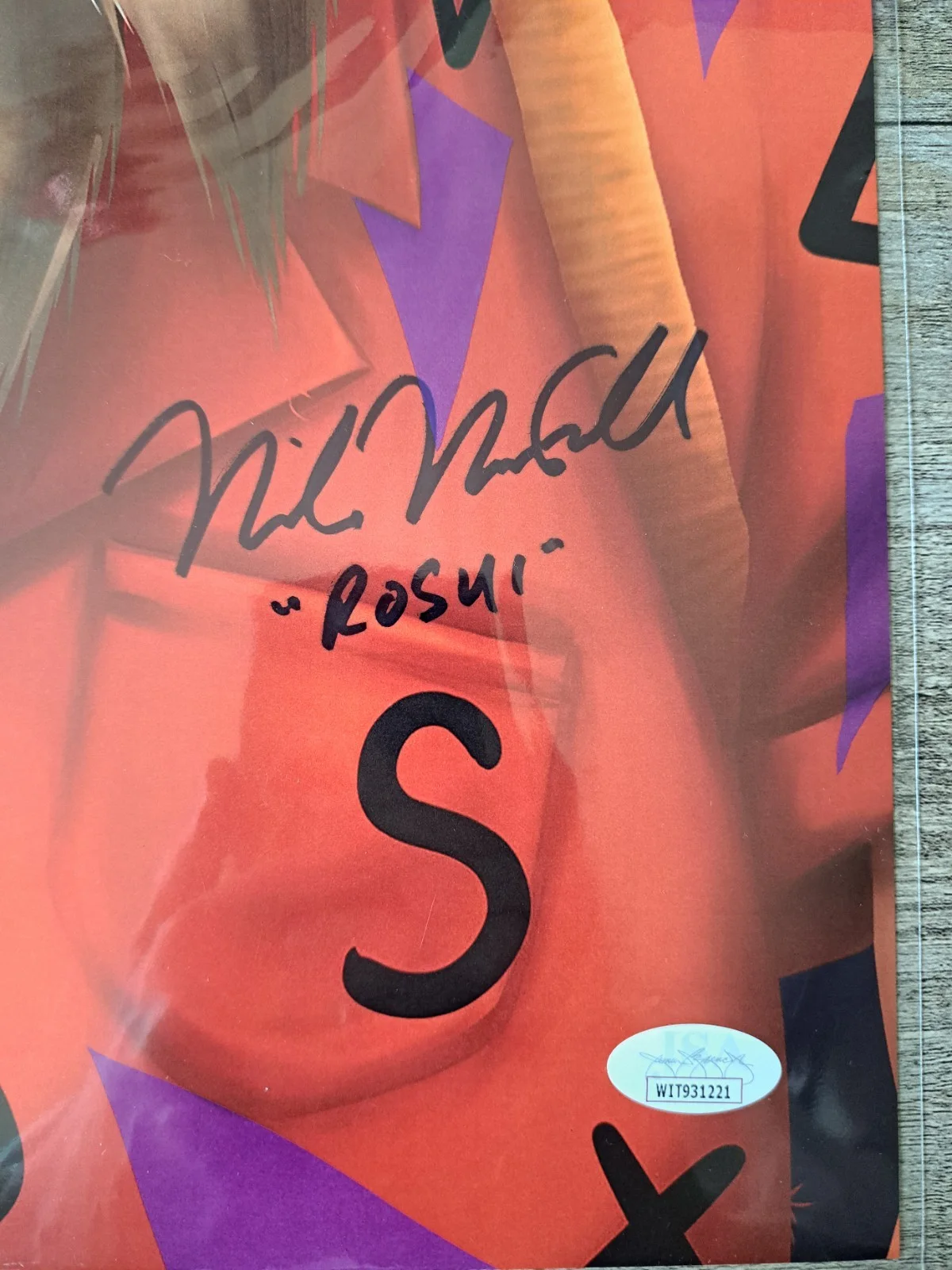 Master Roshi Signed 18x12 Poster – Mike McFarland – Dragon Ball – JSA Authentica, image 2