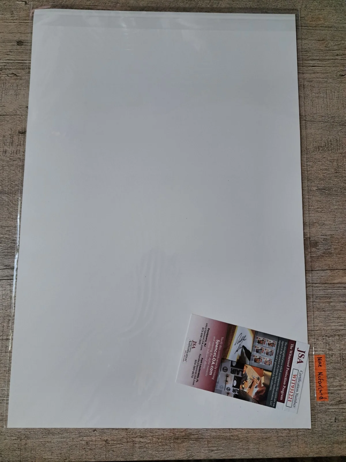 Master Roshi Signed 18x12 Poster – Mike McFarland – Dragon Ball – JSA Authentica, image 3