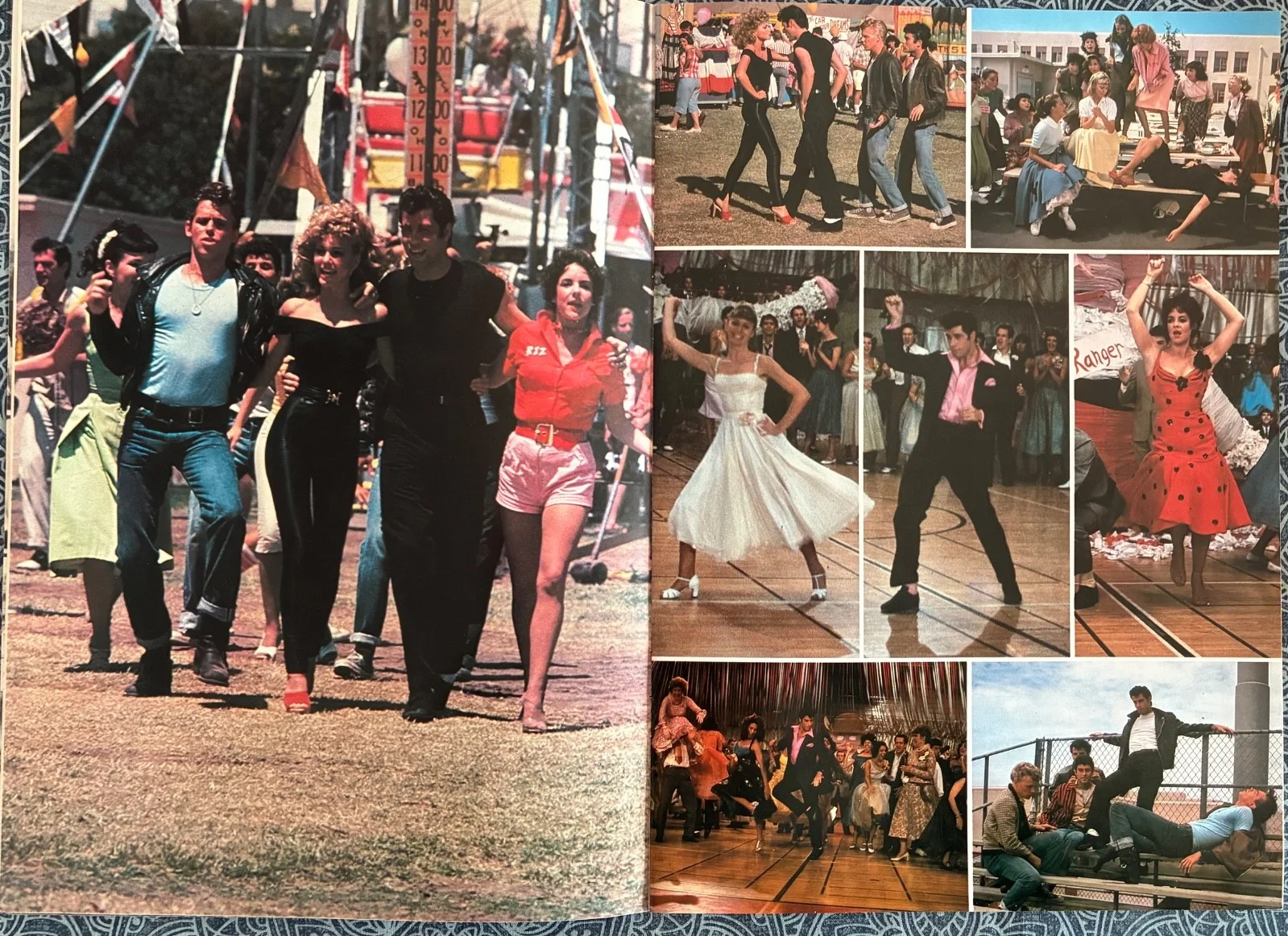 Olivia Newton John — Autograph from Olivia Newton John--with John Travolta Grease book Japanese, изображение 4