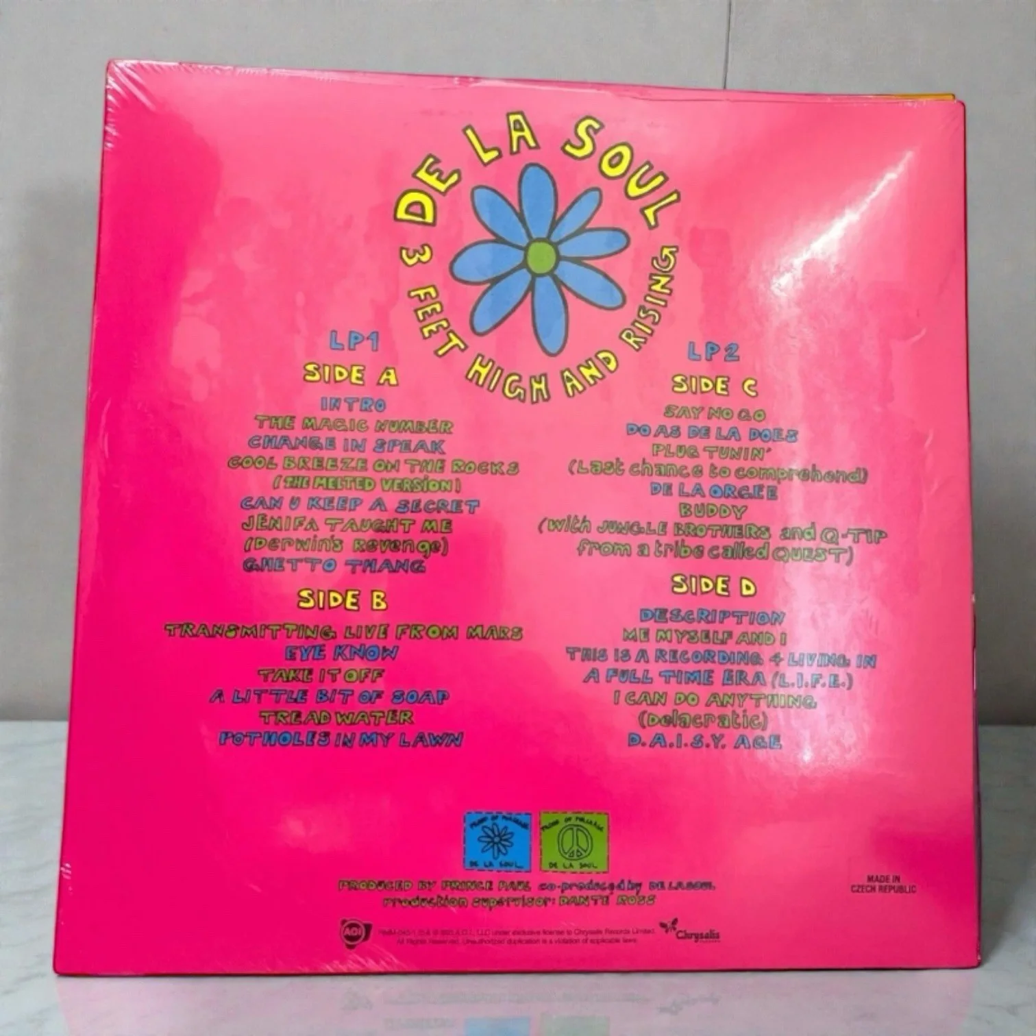 De La Soul – Hand-Signed “3 Feet High and Rising” LP Insert (Authentic & Rare), изображение 2