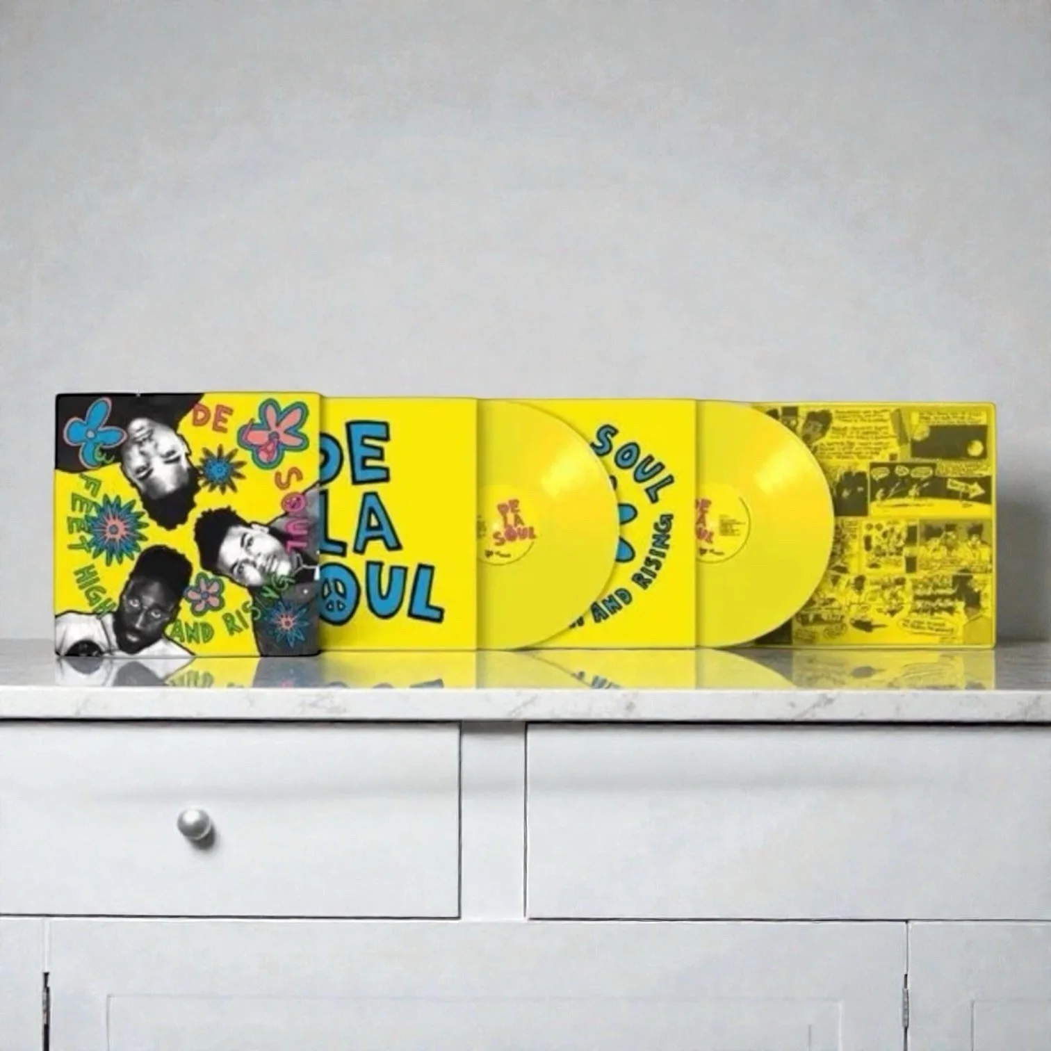 De La Soul – Hand-Signed “3 Feet High and Rising” LP Insert (Authentic & Rare), изображение 4