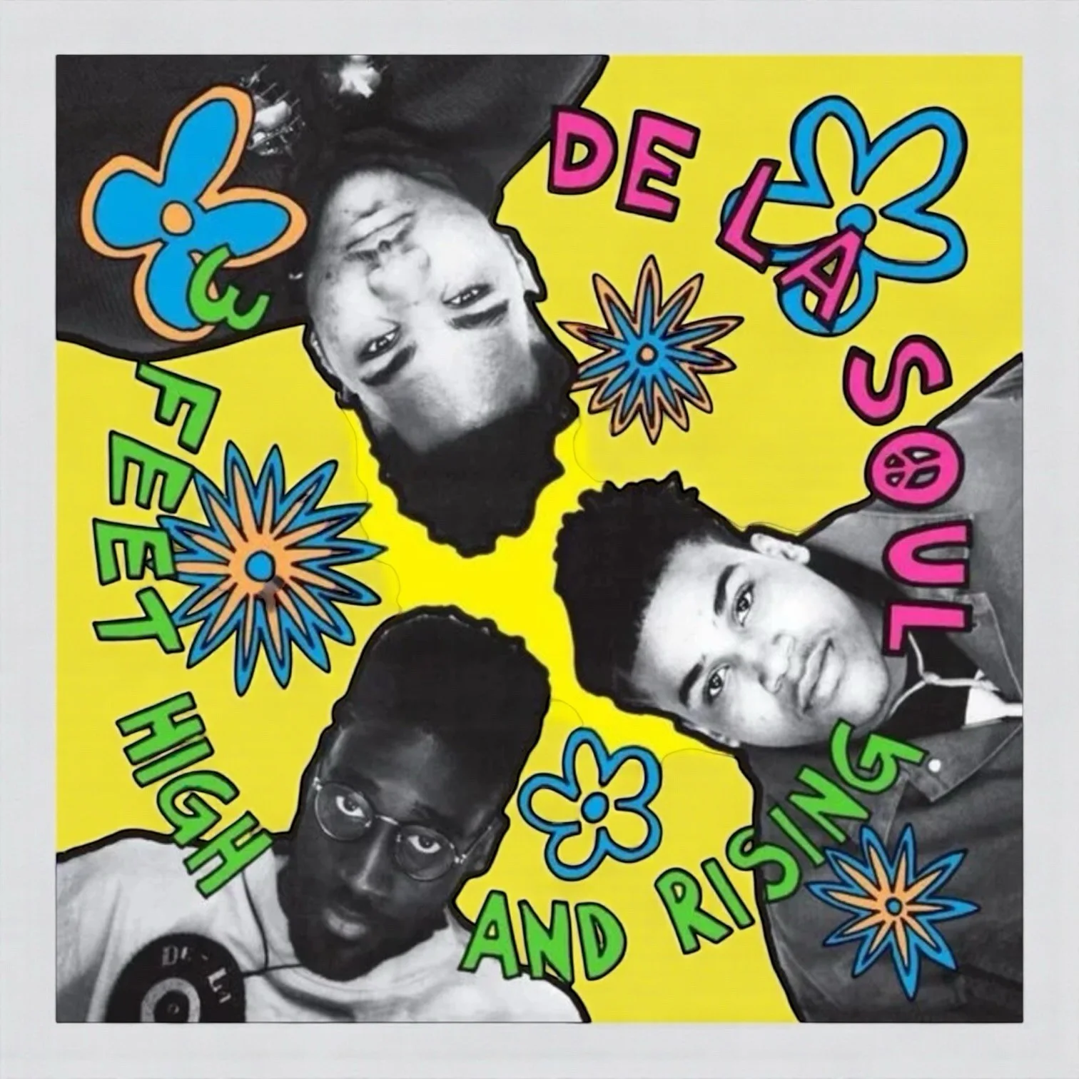 De La Soul – Hand-Signed “3 Feet High and Rising” LP Insert (Authentic & Rare), изображение 5