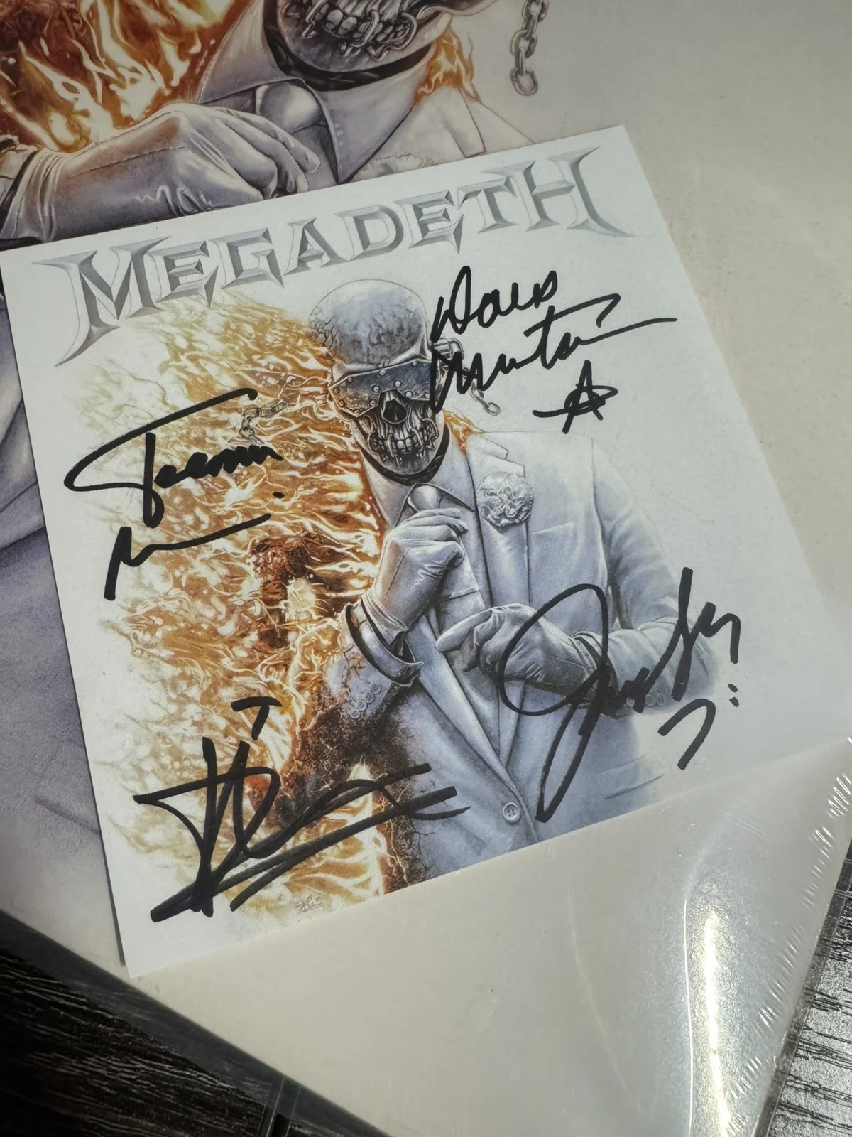 Megadeth Blaze LP | TSL Exclusive Vinyl | Signed Insert Included | In Hand!, изображение 3