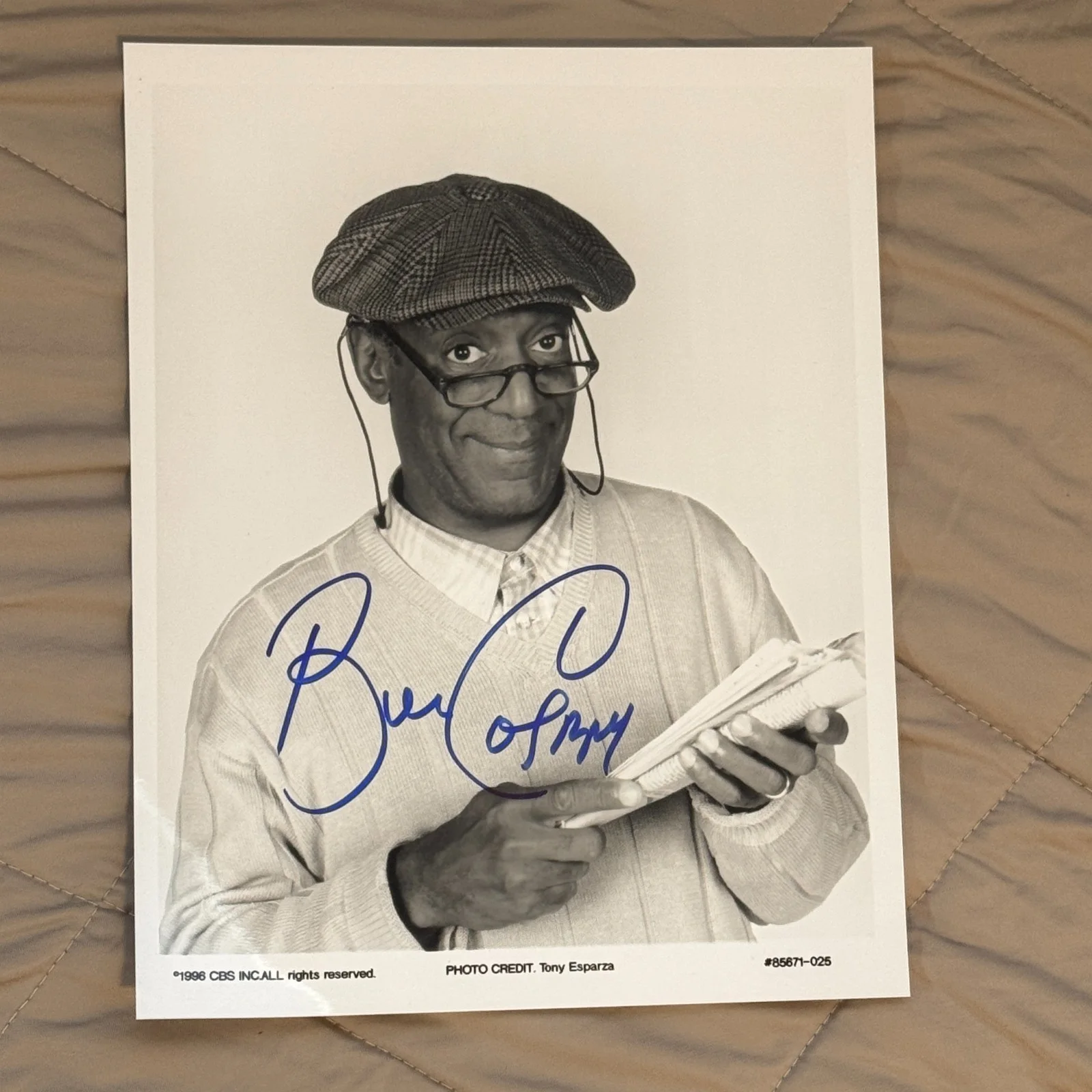 Bill Cosby — BILL COSBY SIGNED AUTOGRAPHED 8x10 BLACK & WHITE PHOTOGRAPH AUTO PHOTO THE SHOW