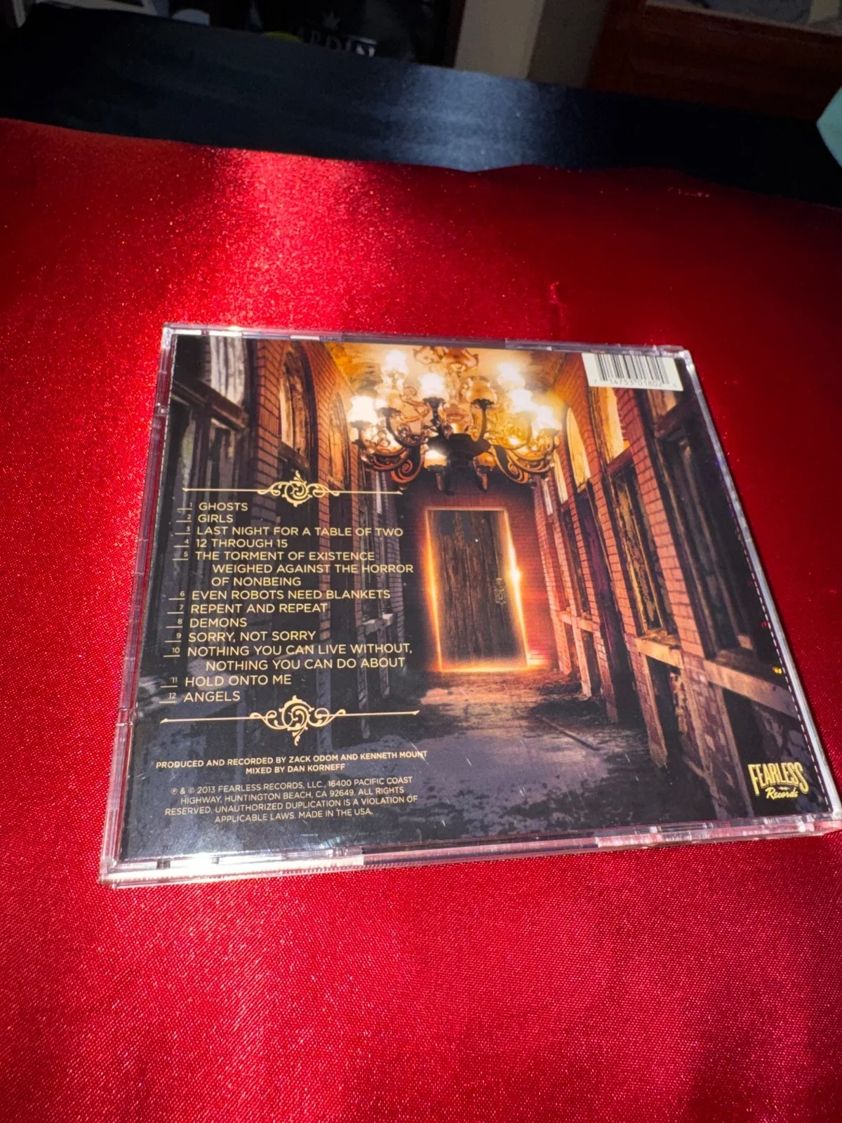 Mayday Parade Signed Monsters in the Closet CD, image 2