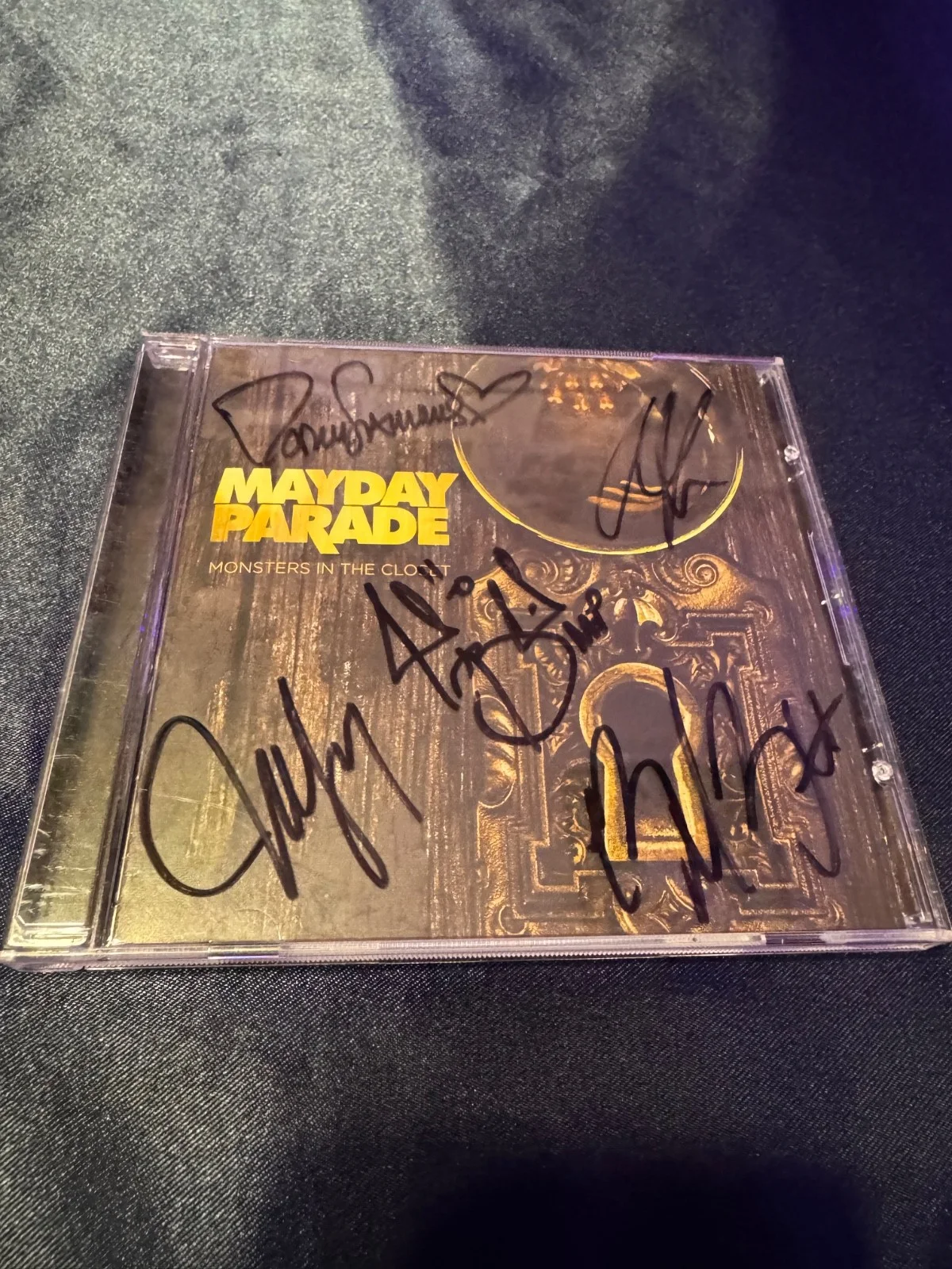 Mayday Parade Signed Monsters in the Closet CD, image 4