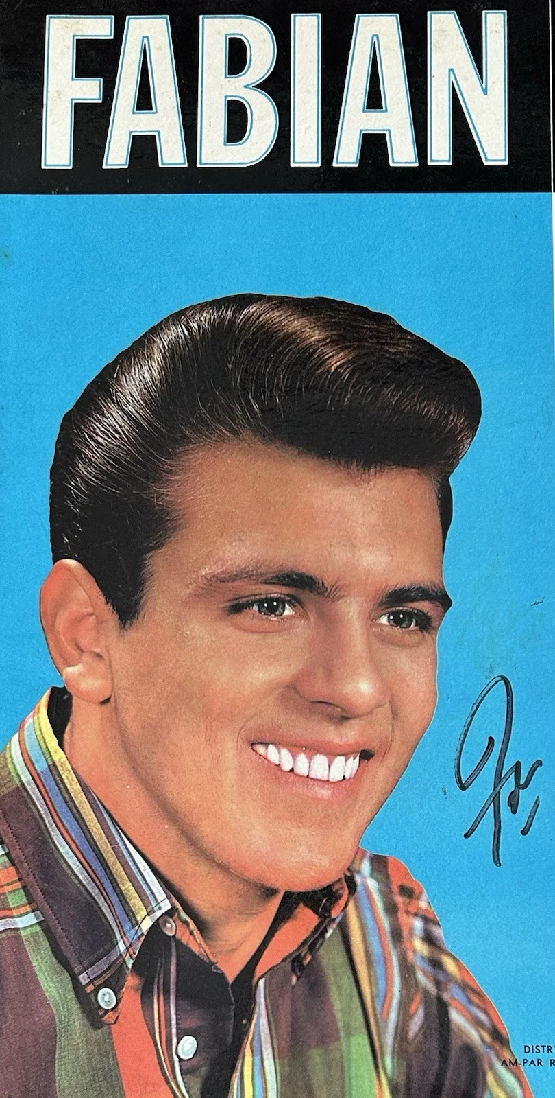 Fabian & Frankie Avalon "The Hit Makers" Vinyl - Autographed/Signed - Fabian, изображение 3