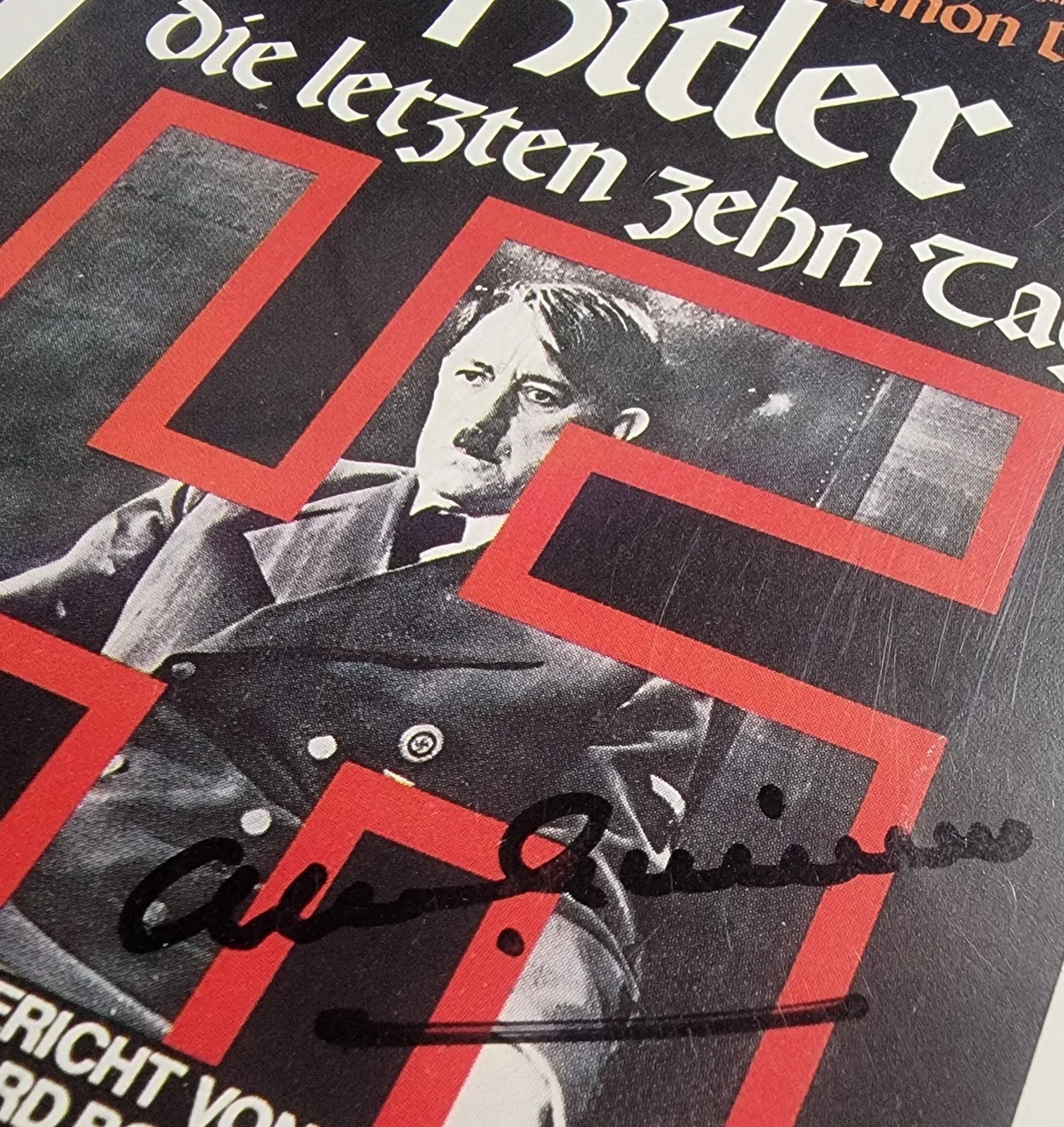 Alec Guinness — Alec Guinness Signed 4x5.5 Post Card Presser W/ RR Autographs COA Last Ten Days, изображение 2