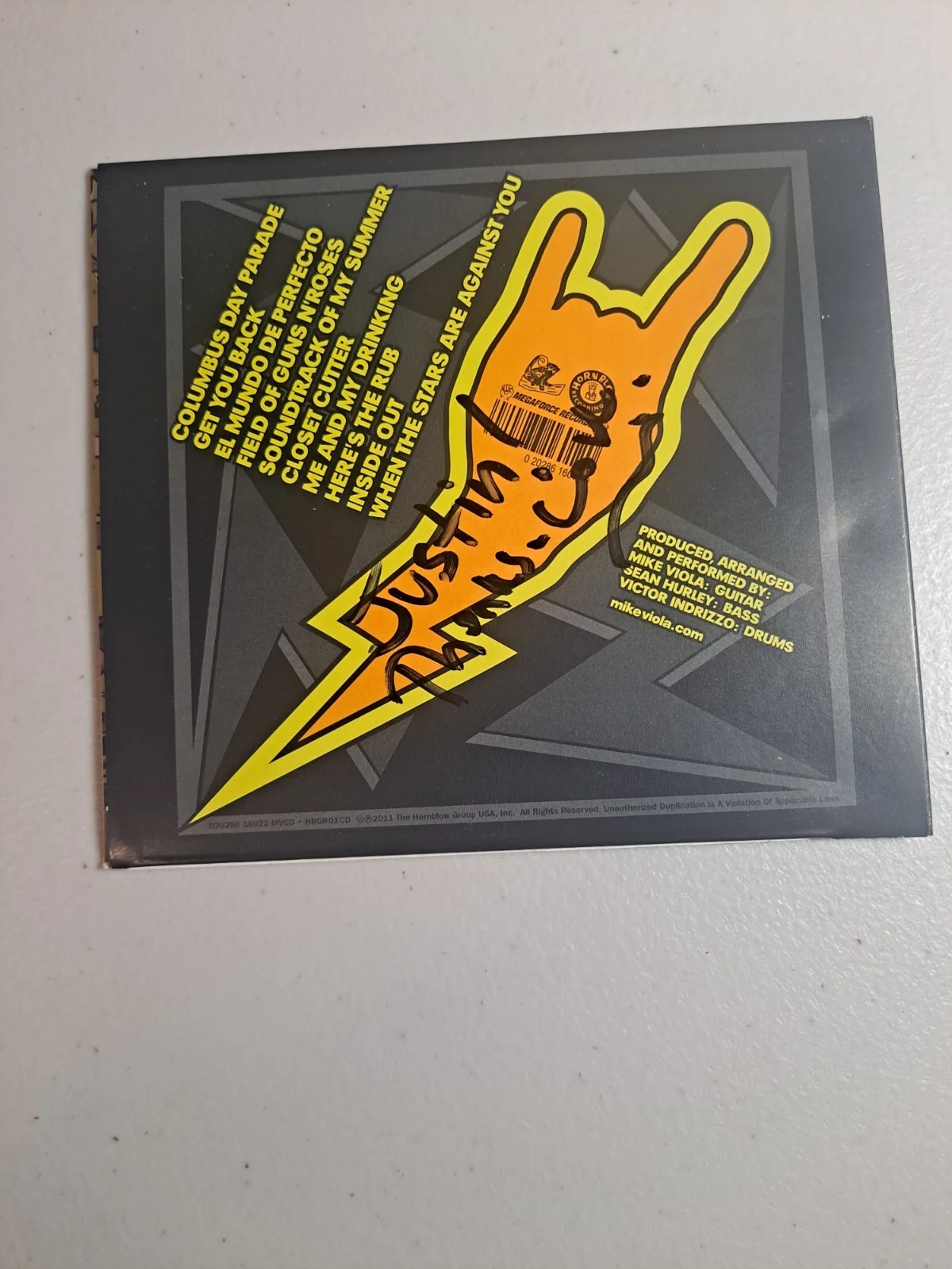 Signed Mike Viola Electro De Perfecto CD, image 2