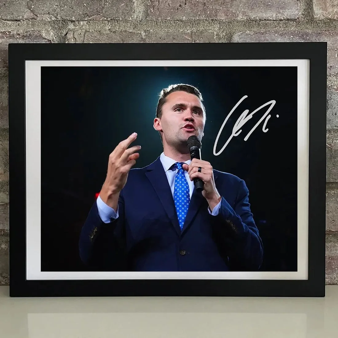 Charlie Kirk Picture Frame 10x8, image 2