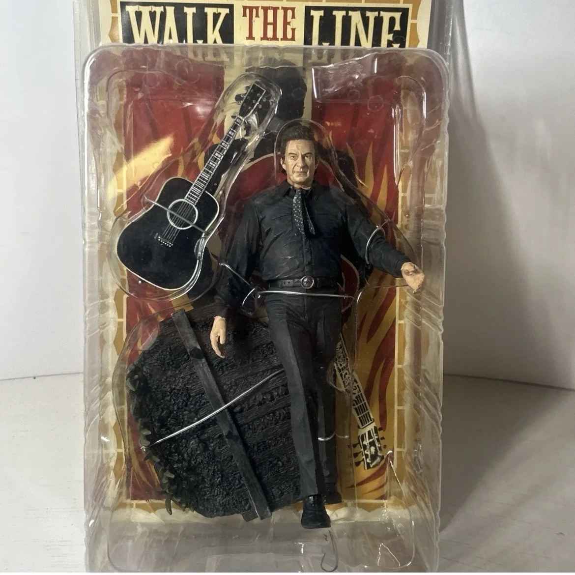 Johnny Cash 7” Action Figure By Sota Toys - Walk The Line Movie Promotion NIB, изображение 2
