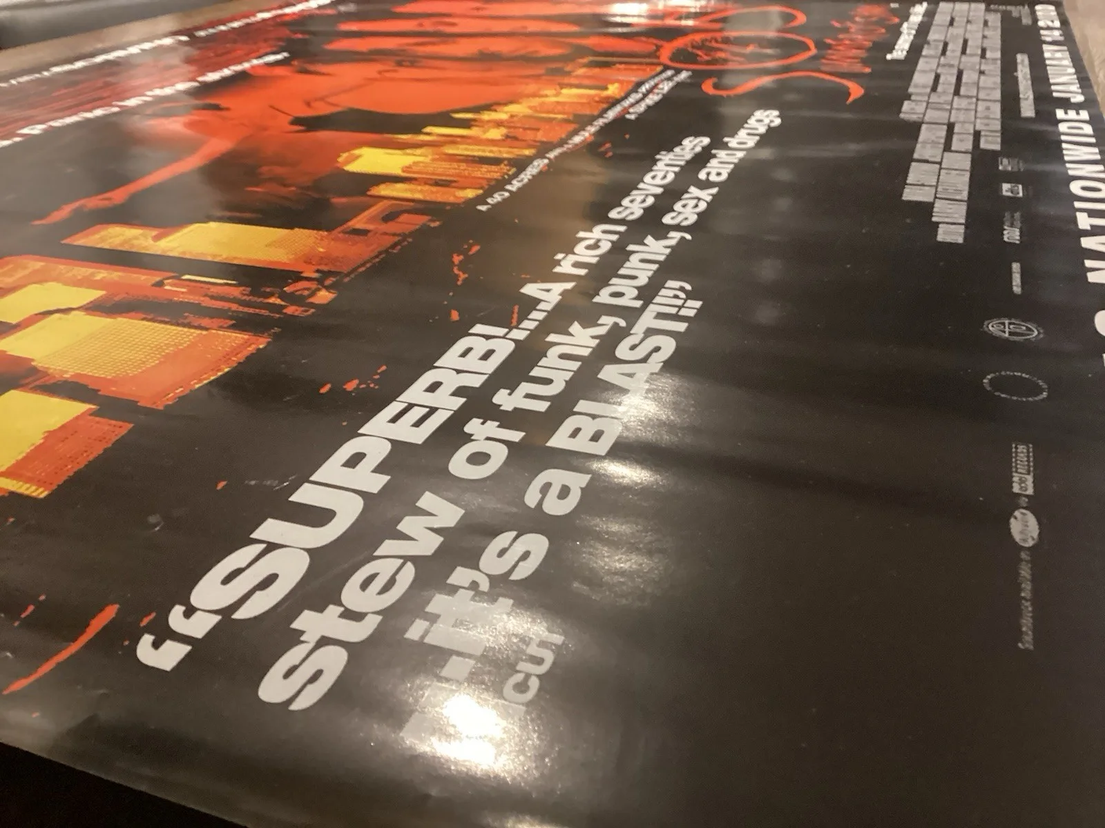 Spike Lee SUMMER OF SAM SOS 1999 2000 Original UK Movie Cinema Quad Poster Y2K, изображение 5