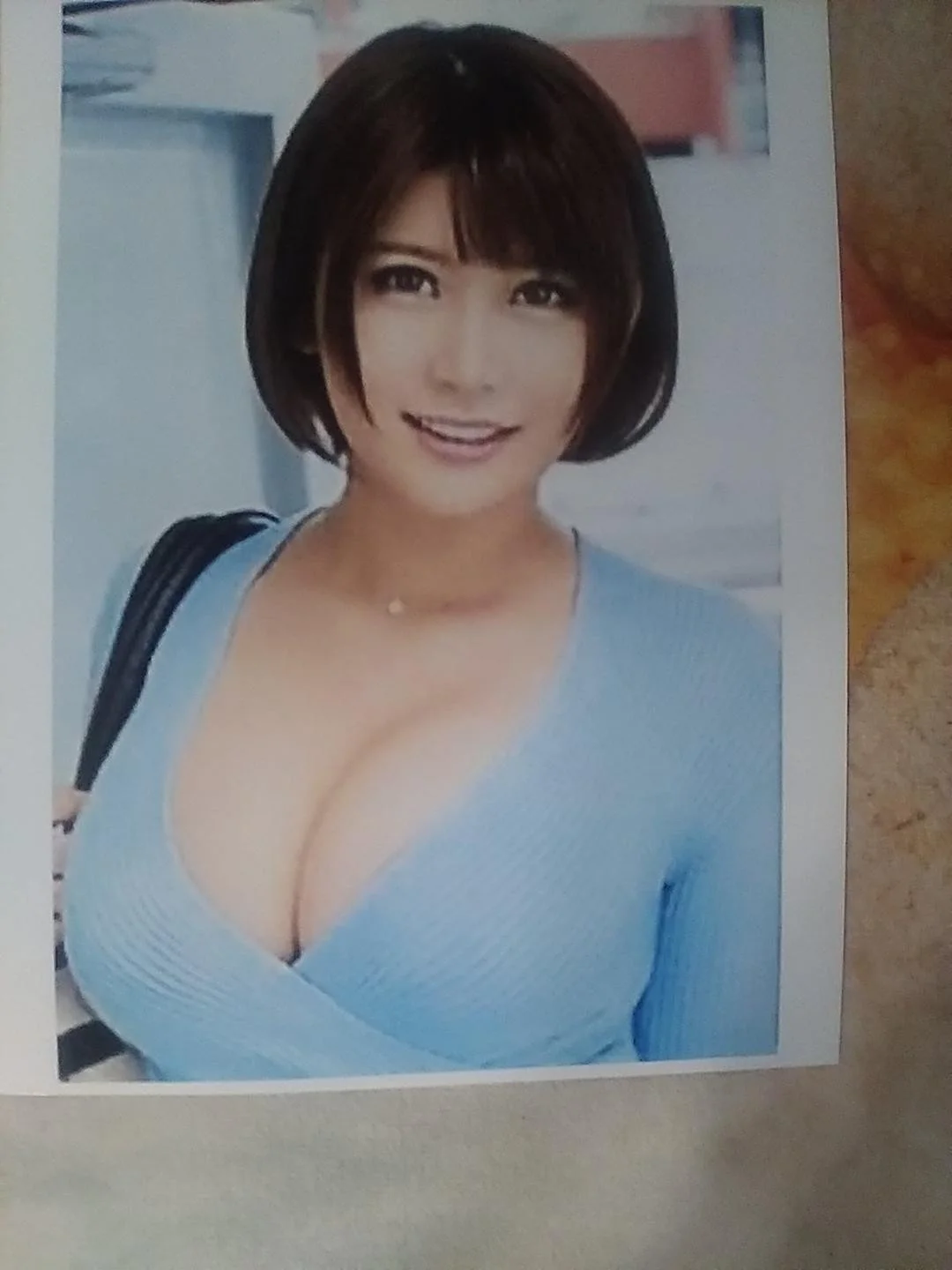 Yuri Oshikawa hand signed 8x10 color photo of Adult Asian Model 2026 + 2 photos, изображение 3