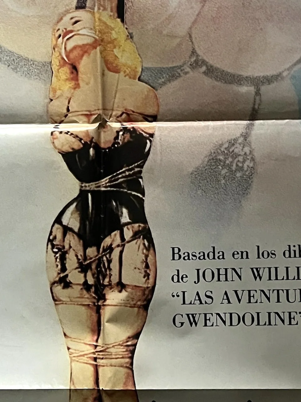 GWENDOLINE Just Jaeckin Tawny Kitaen 1984 Original Spanish 70x98cm Film Poster, изображение 2