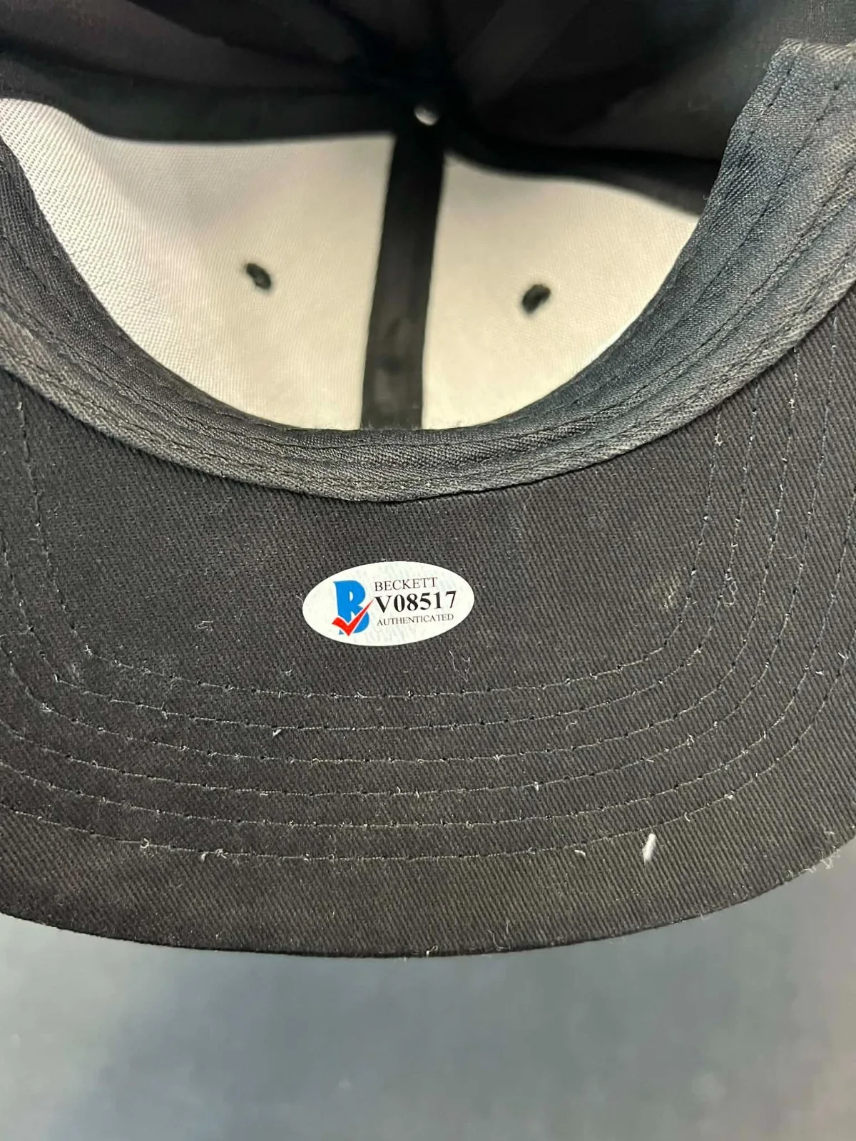 Patrick Renna — Chauncey Leopardi Signed Autographed Hat, Ya Ya Marty York Photo Beckett Sandlot, изображение 4