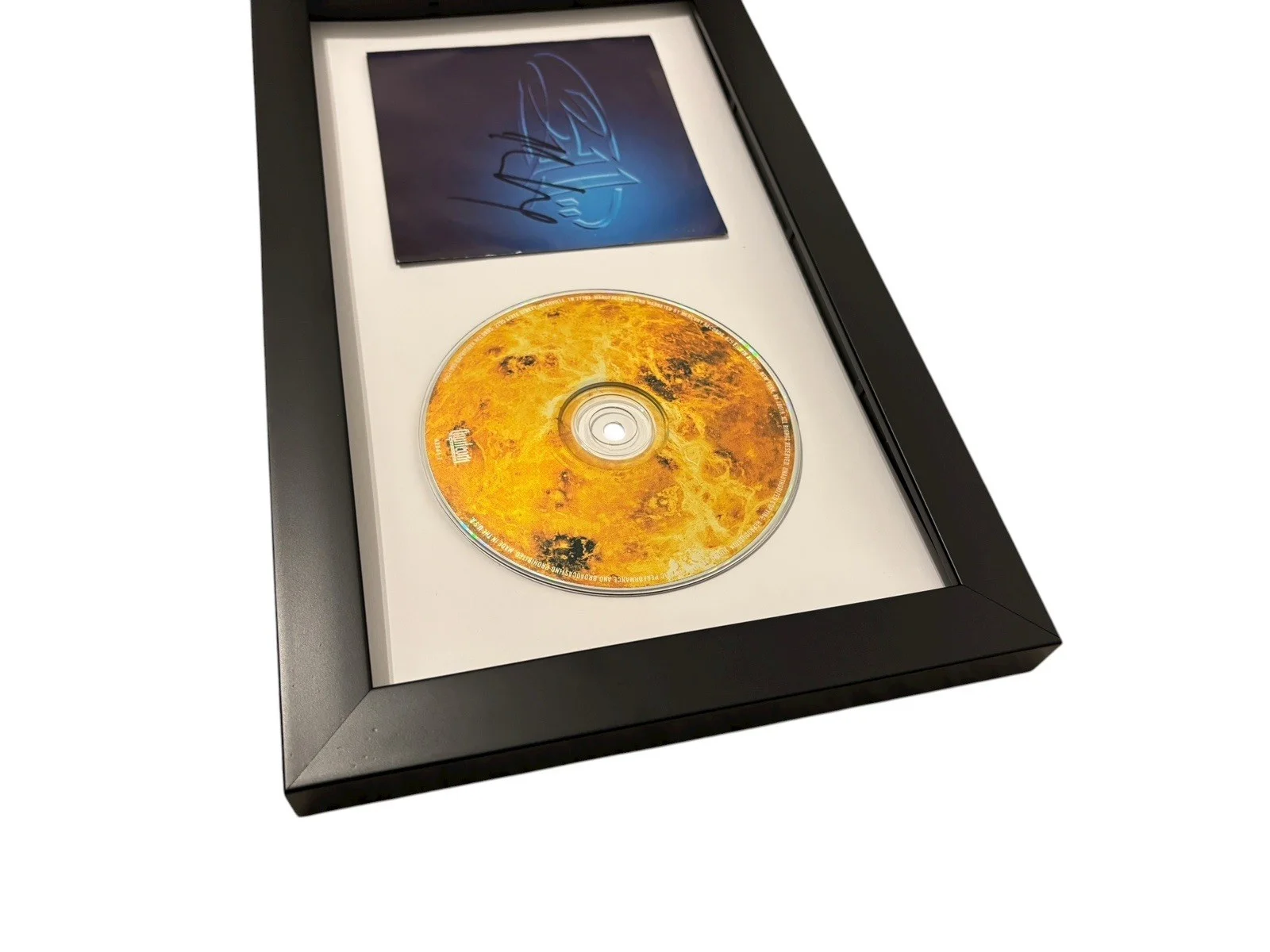 NICK HEXUM 311 SIGNED AUTOGRAPH BLUE ST FRAMED & MATTED CD EXACT PROOF JSA COA, image 5