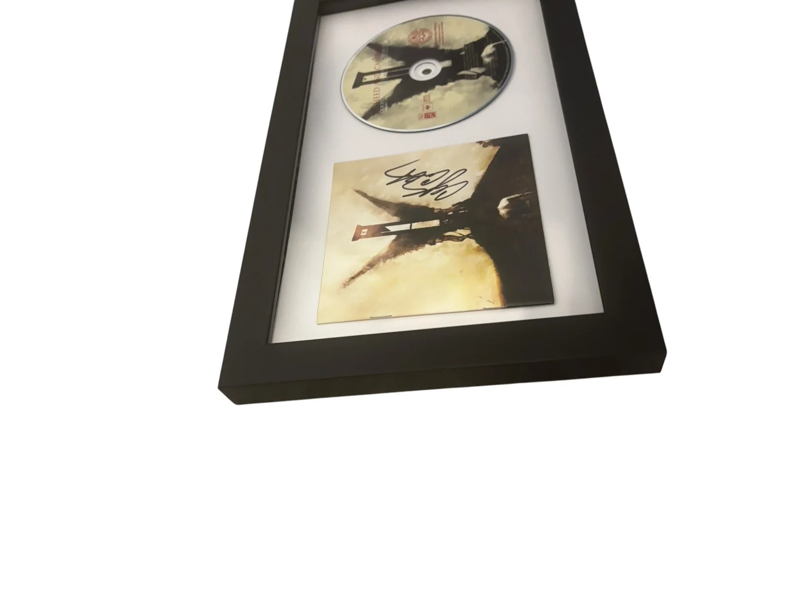 CLAUDIO SANCHEZ COHEED & CAMBRIA SIGNED AUTOGRAPH GOOD APOLLO FRAMED CD JSA COA, image 4