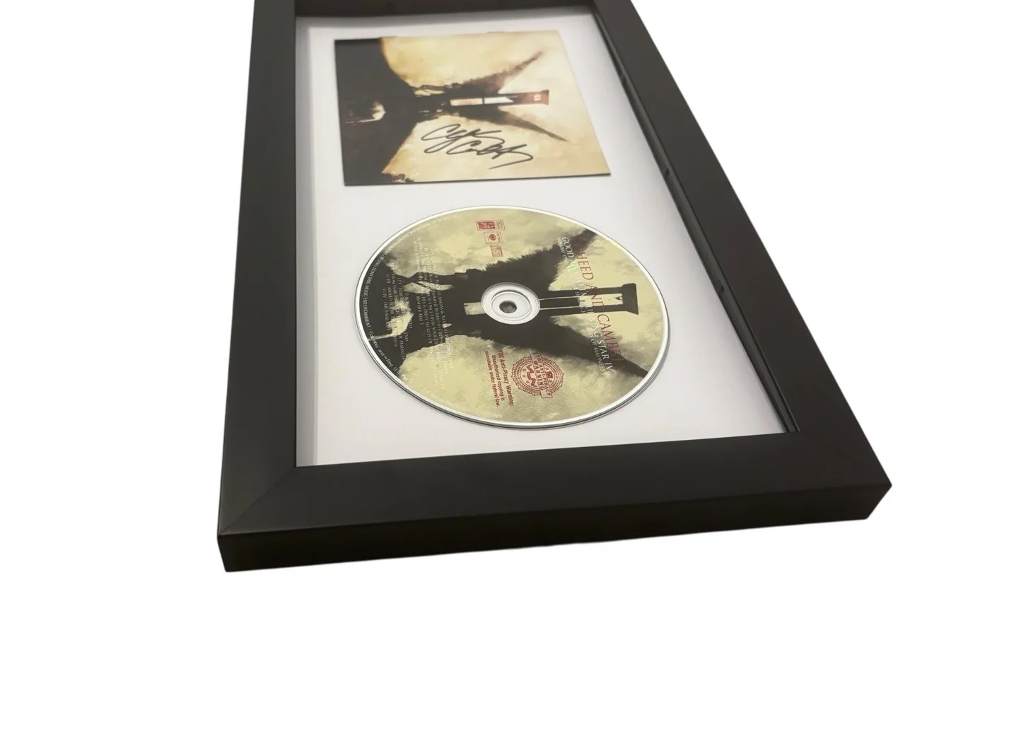 CLAUDIO SANCHEZ COHEED & CAMBRIA SIGNED AUTOGRAPH GOOD APOLLO FRAMED CD JSA COA, image 5